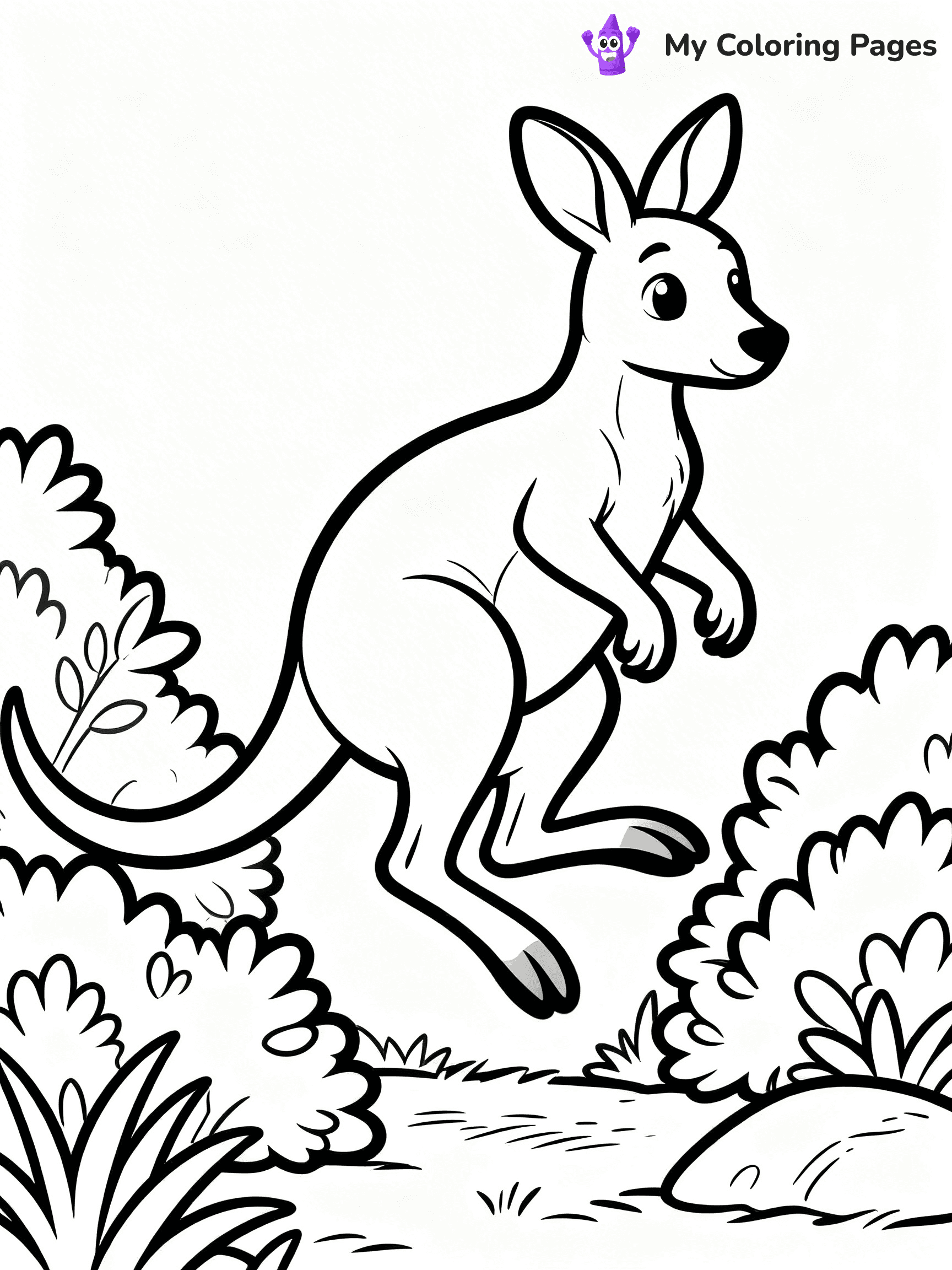 Australian Animals Coloring Pages - 5