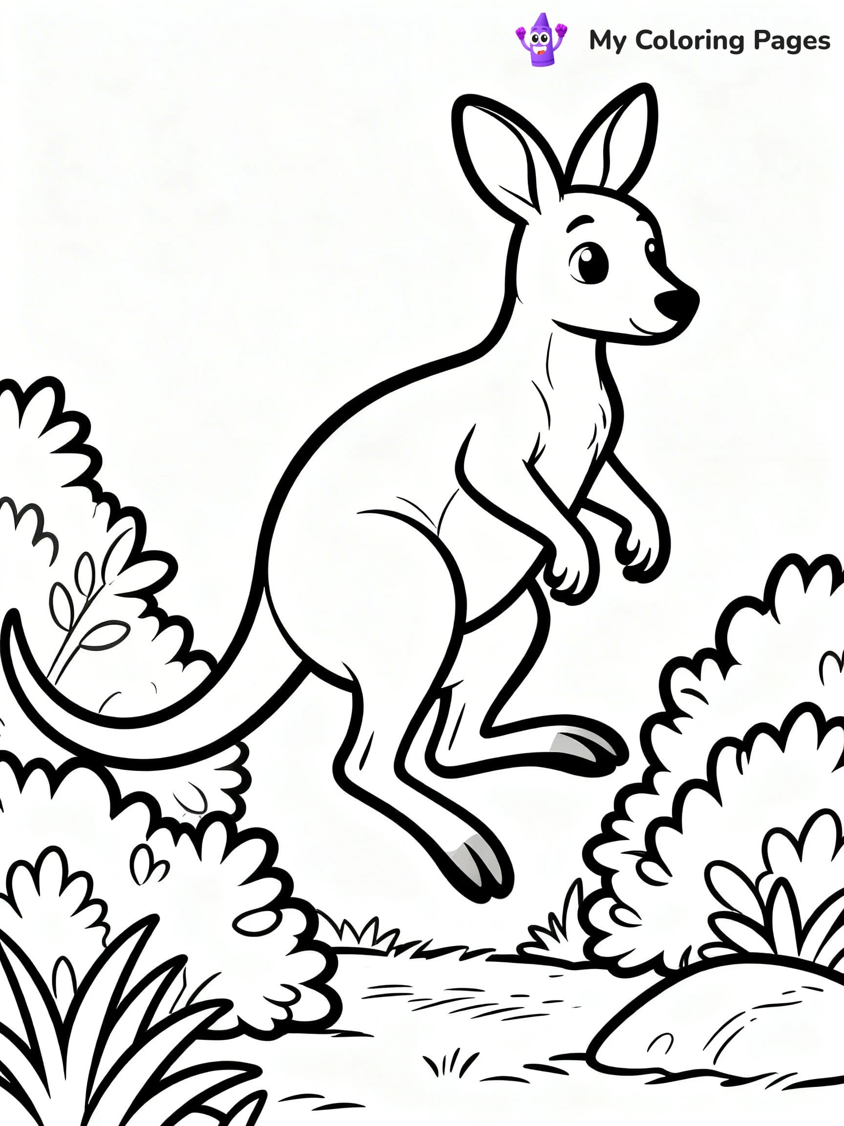 Australian Animals Coloring Pages - 5
