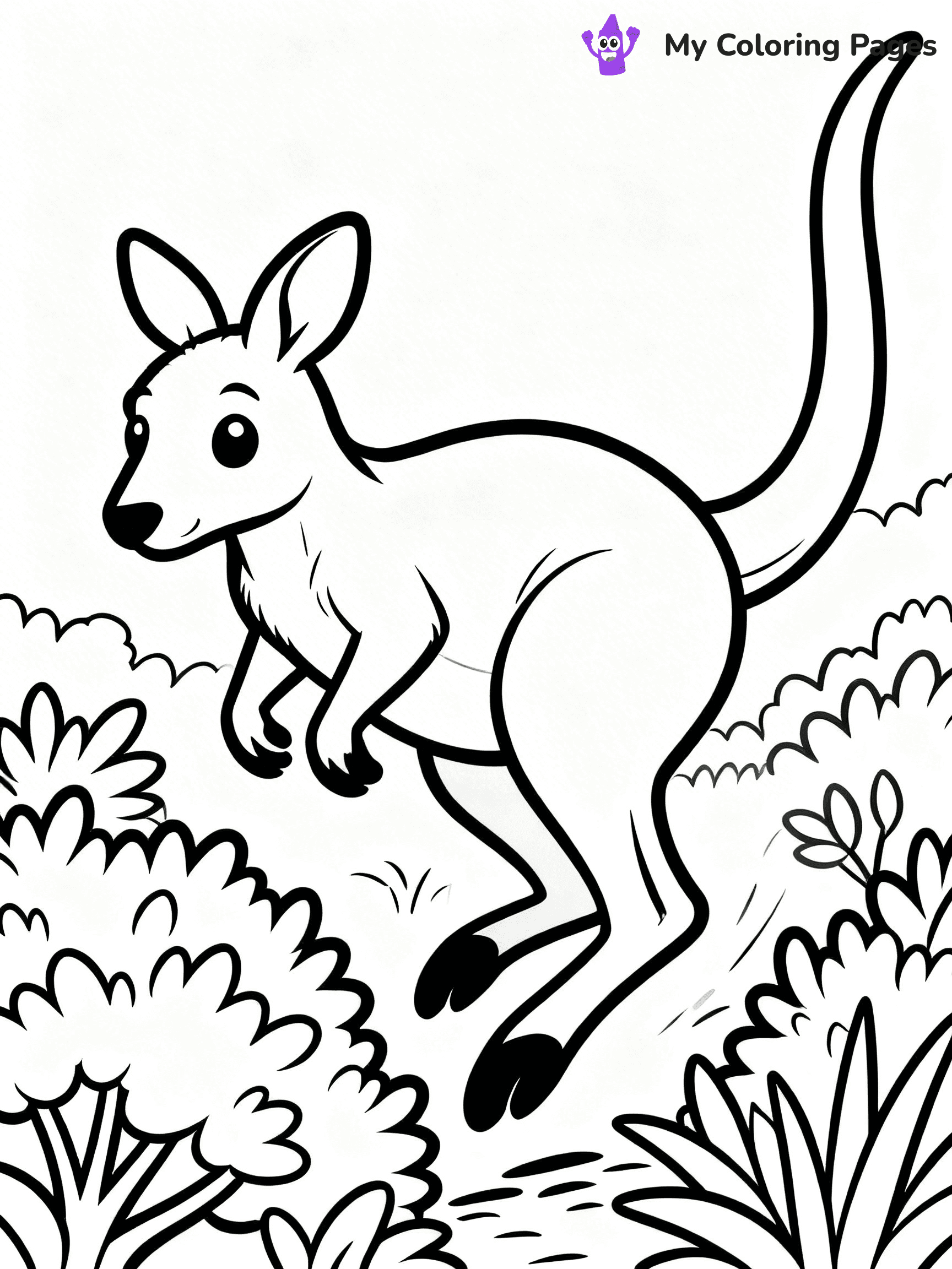 Australian Animals Coloring Pages - 4