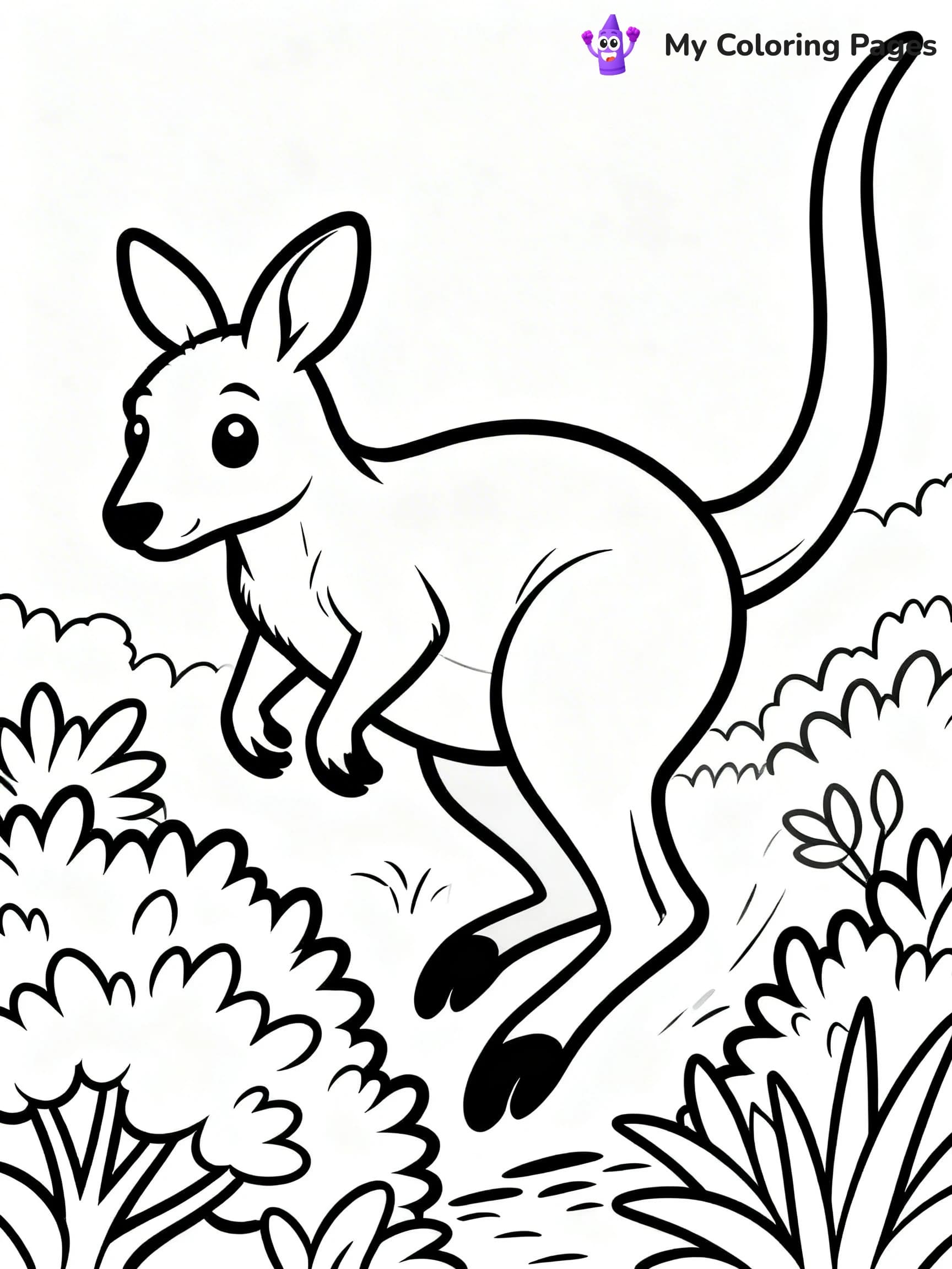 Australian Animals Coloring Pages - 4