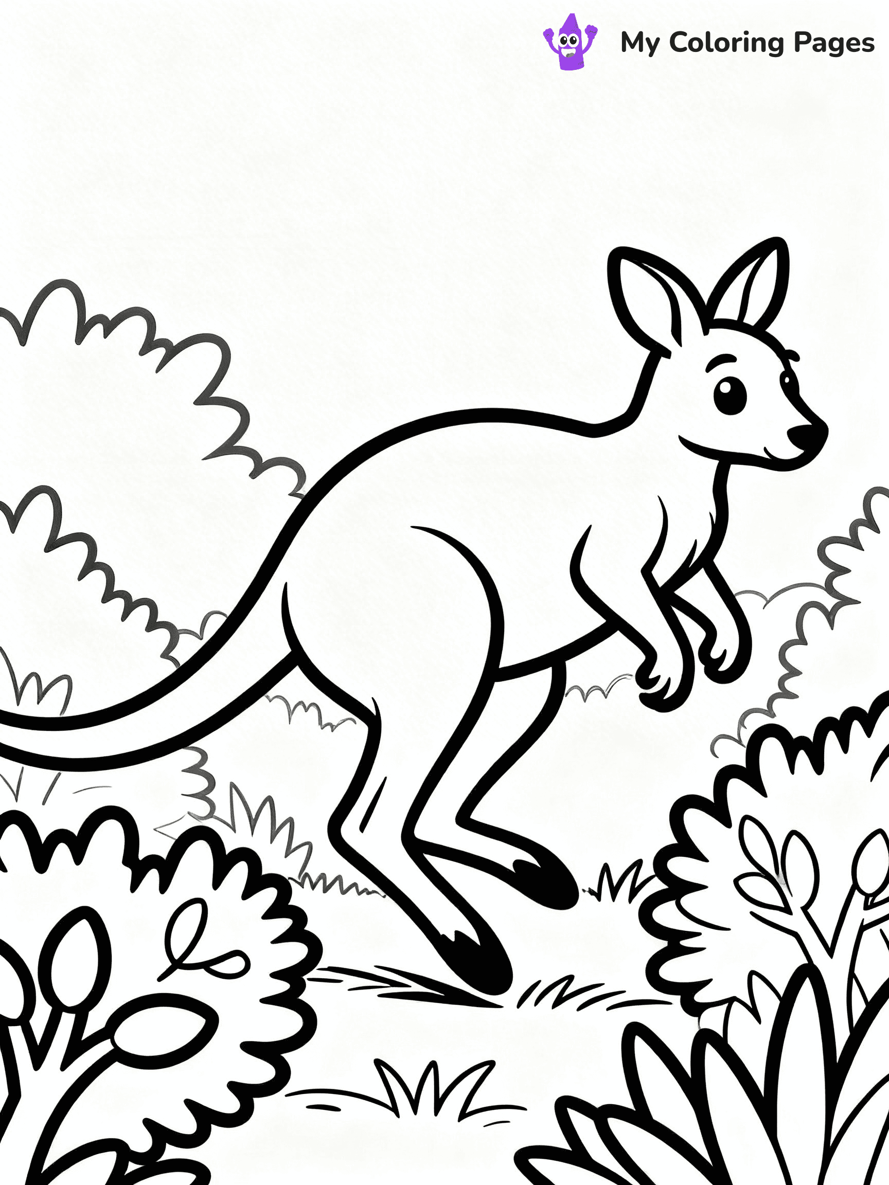 Australian Animals Coloring Pages - 3