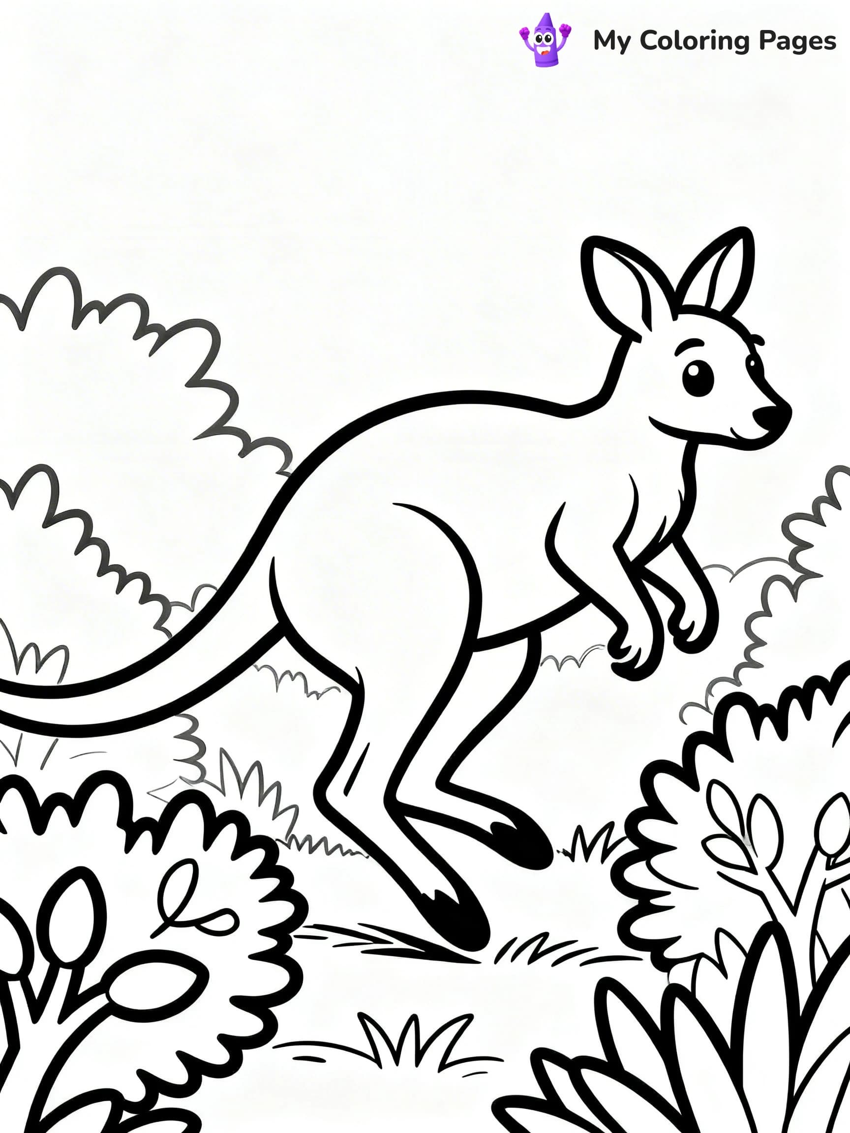 Australian Animals Coloring Pages - 3