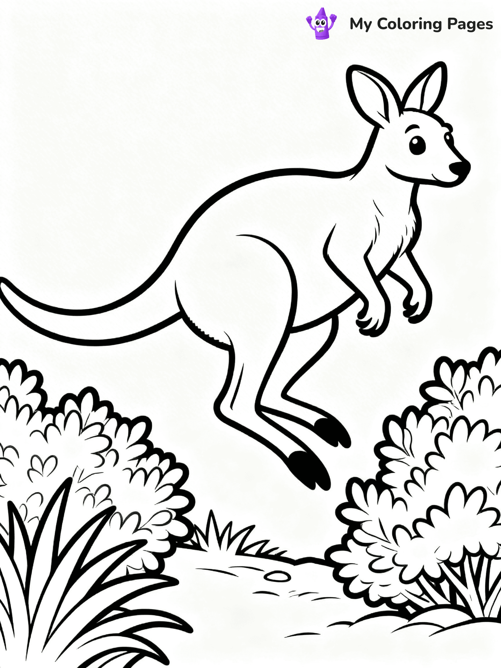 Australian Animals Coloring Pages - 2