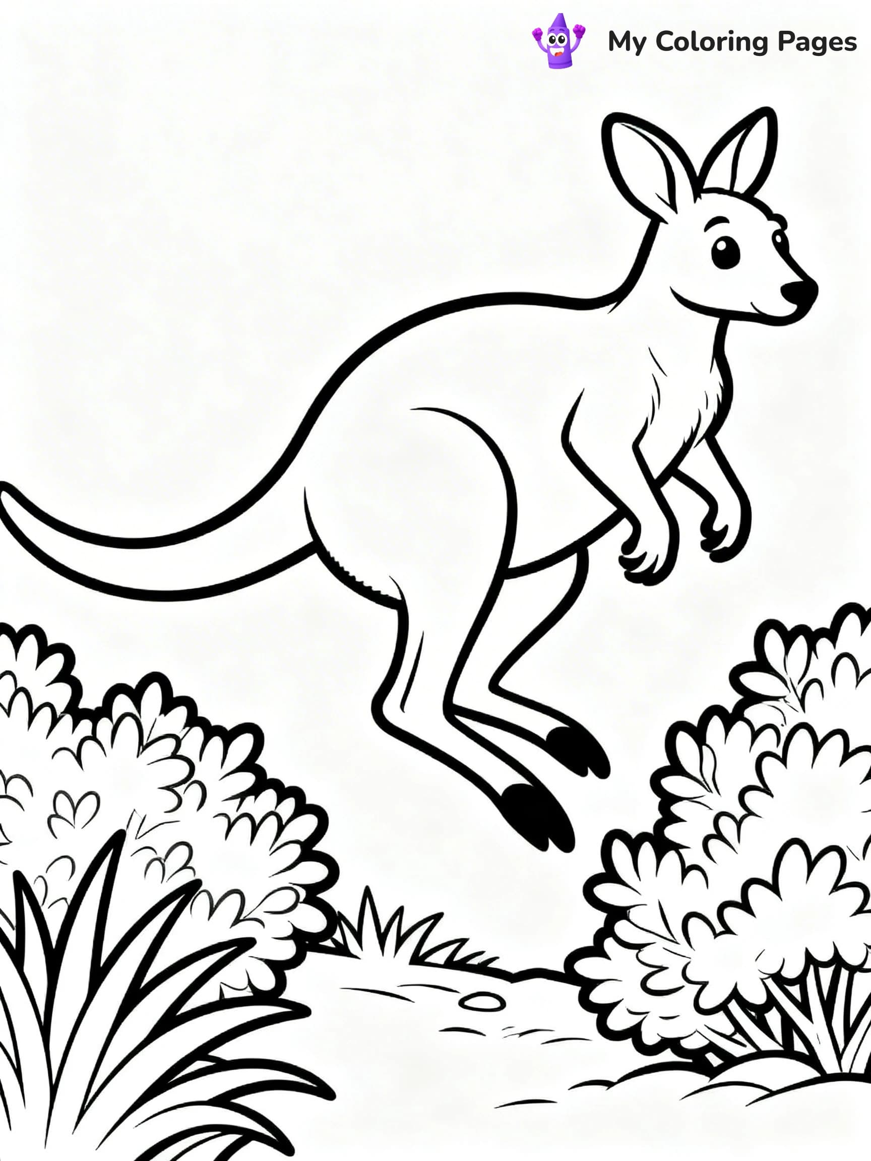 Australian Animals Coloring Pages - 2