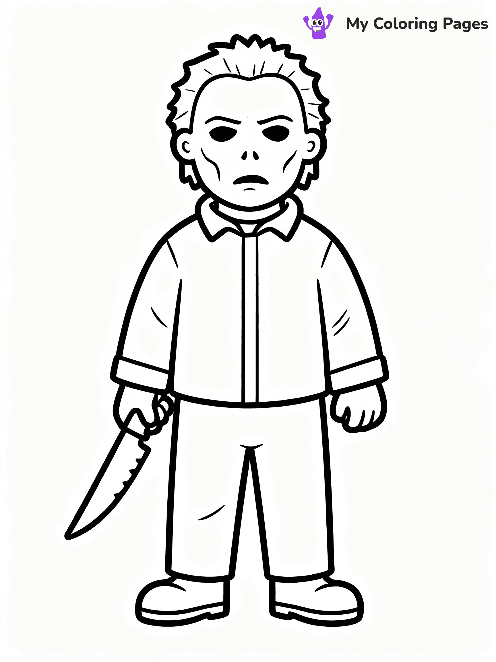 Michael Myers Coloring Pages - 14