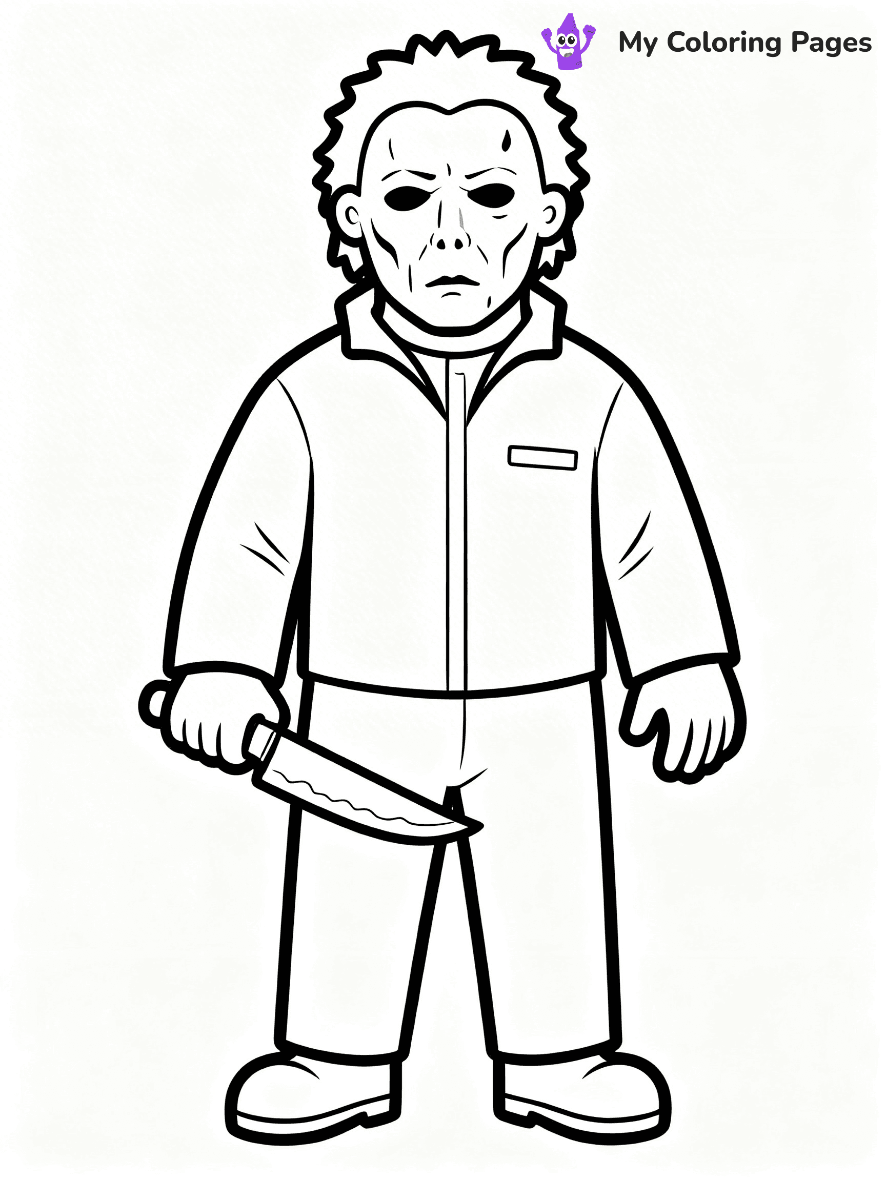 Michael Myers Coloring Pages - 8