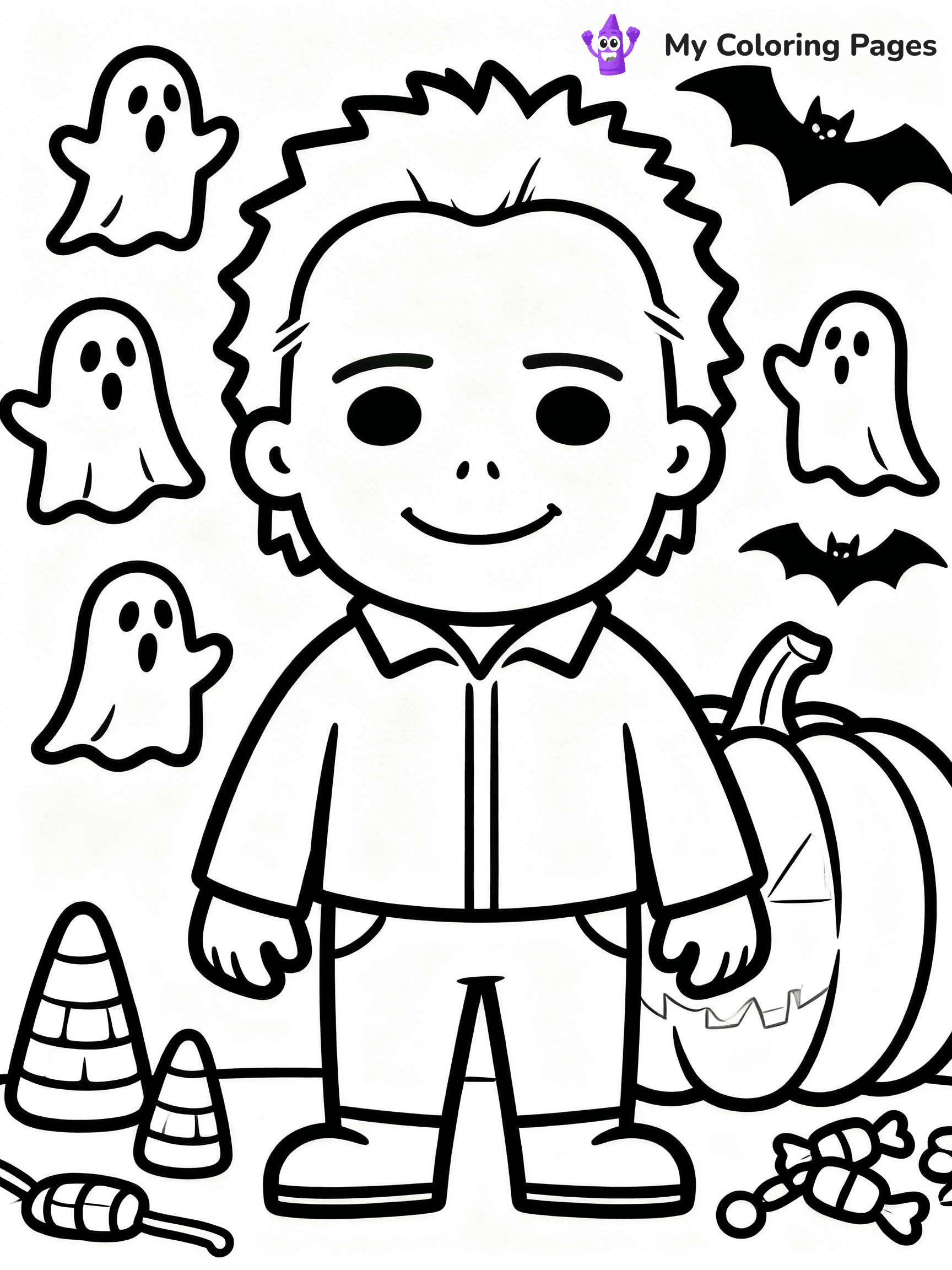 Michael Myers Coloring Pages - 7