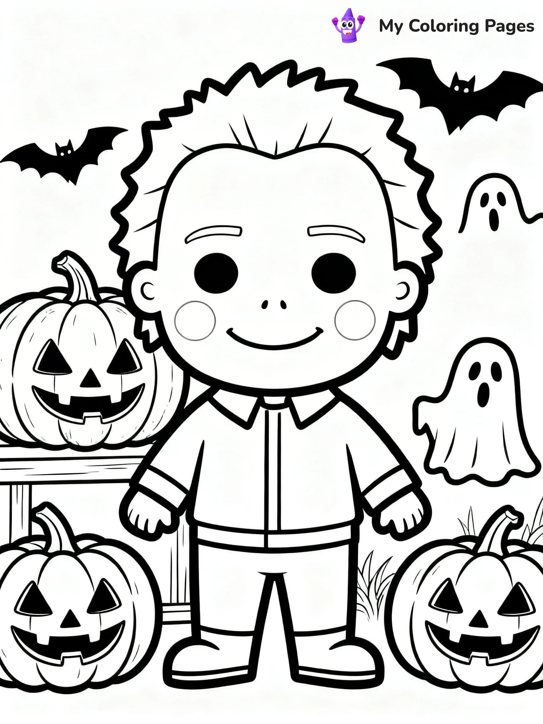 Michael Myers Coloring Pages - 4
