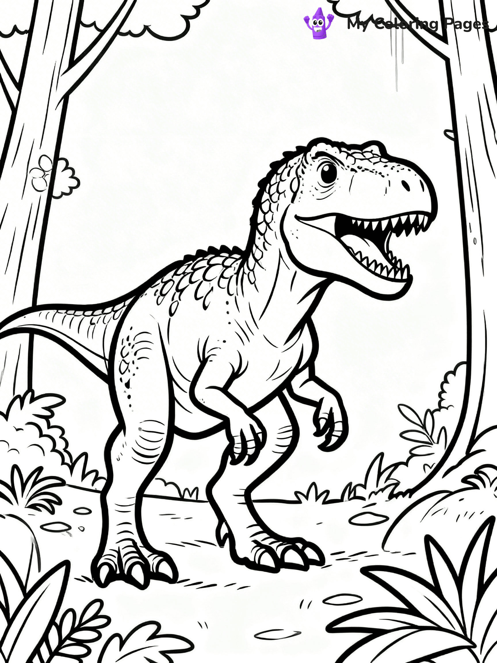 Allosaurus Coloring Pages - 28