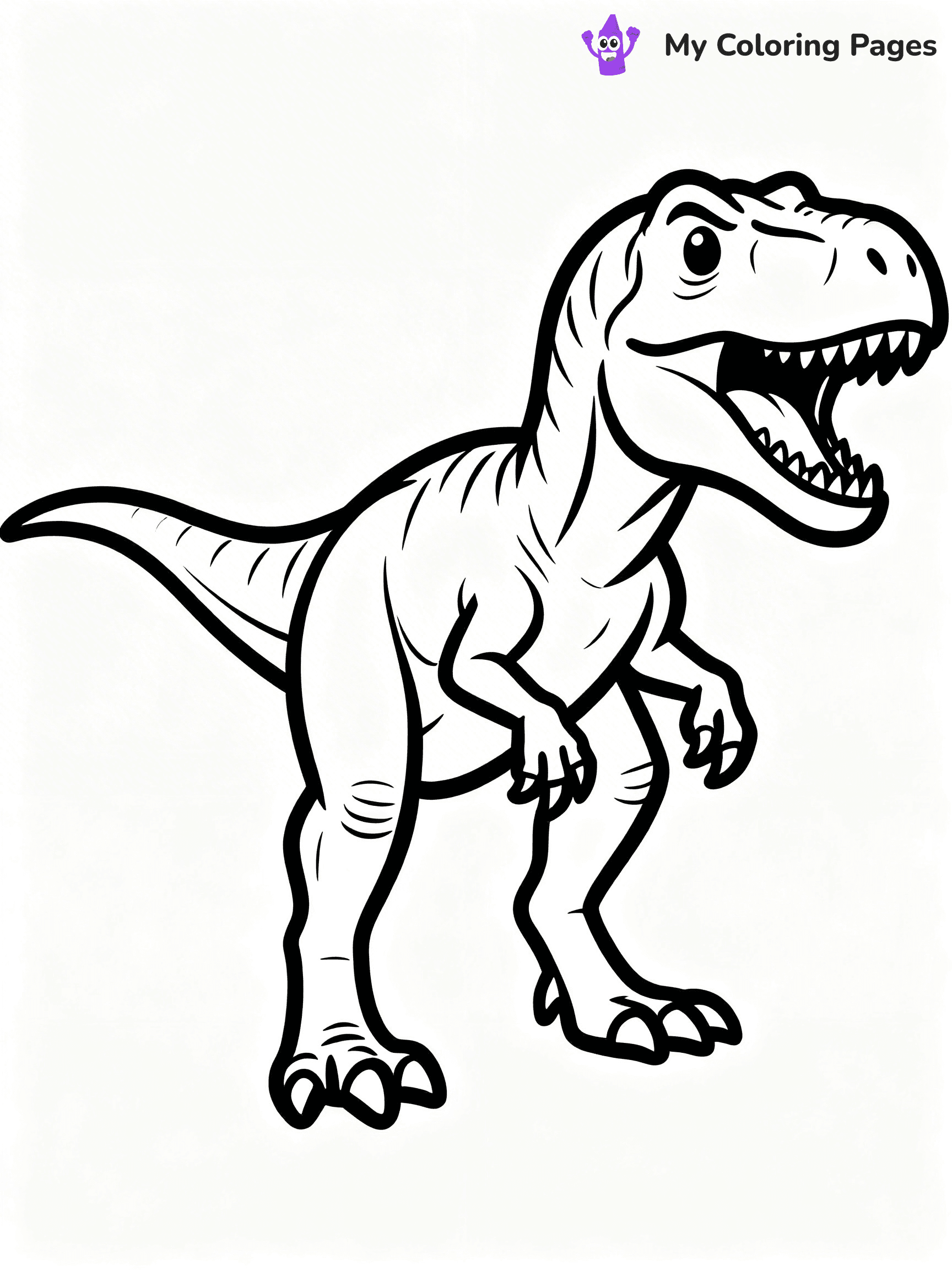 Allosaurus Coloring Pages - 23