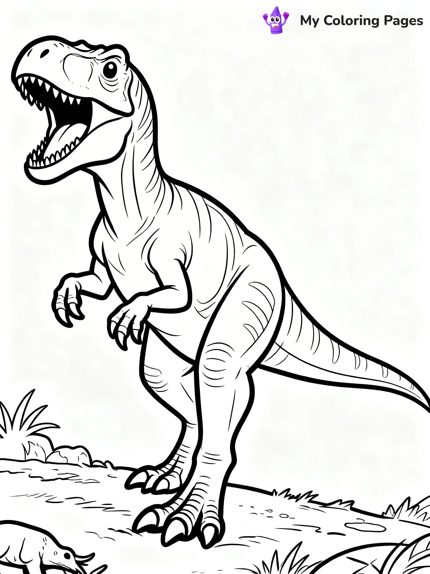 Allosaurus Coloring Pages - 20