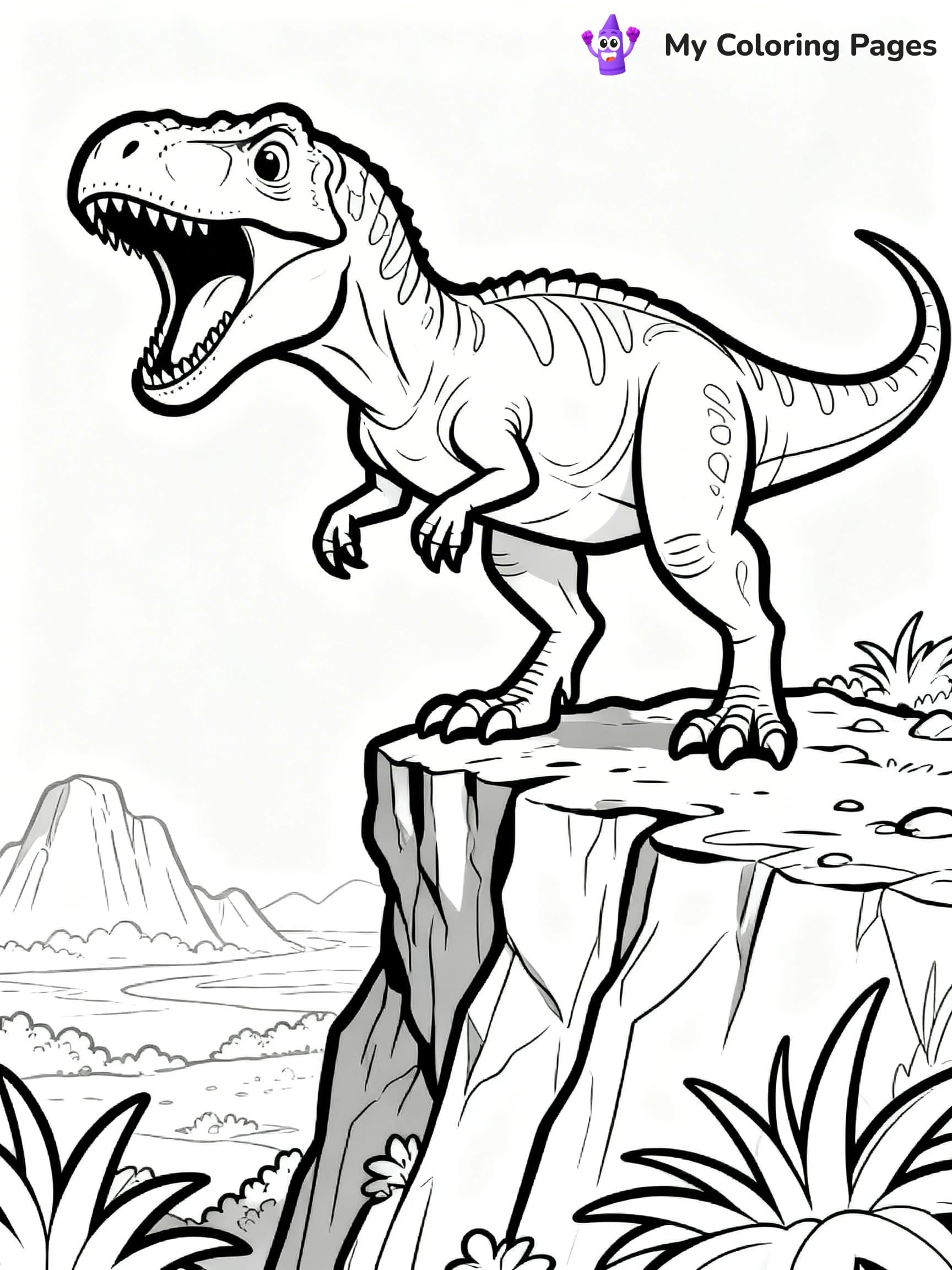 Allosaurus Coloring Pages - 16