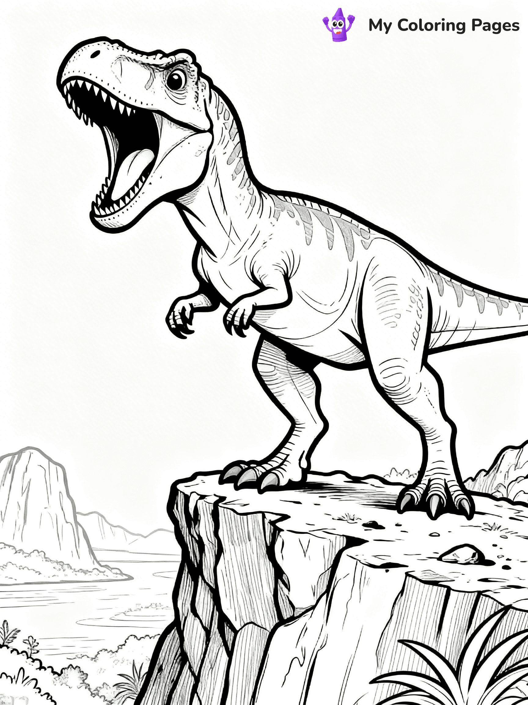 Allosaurus Coloring Pages - 14