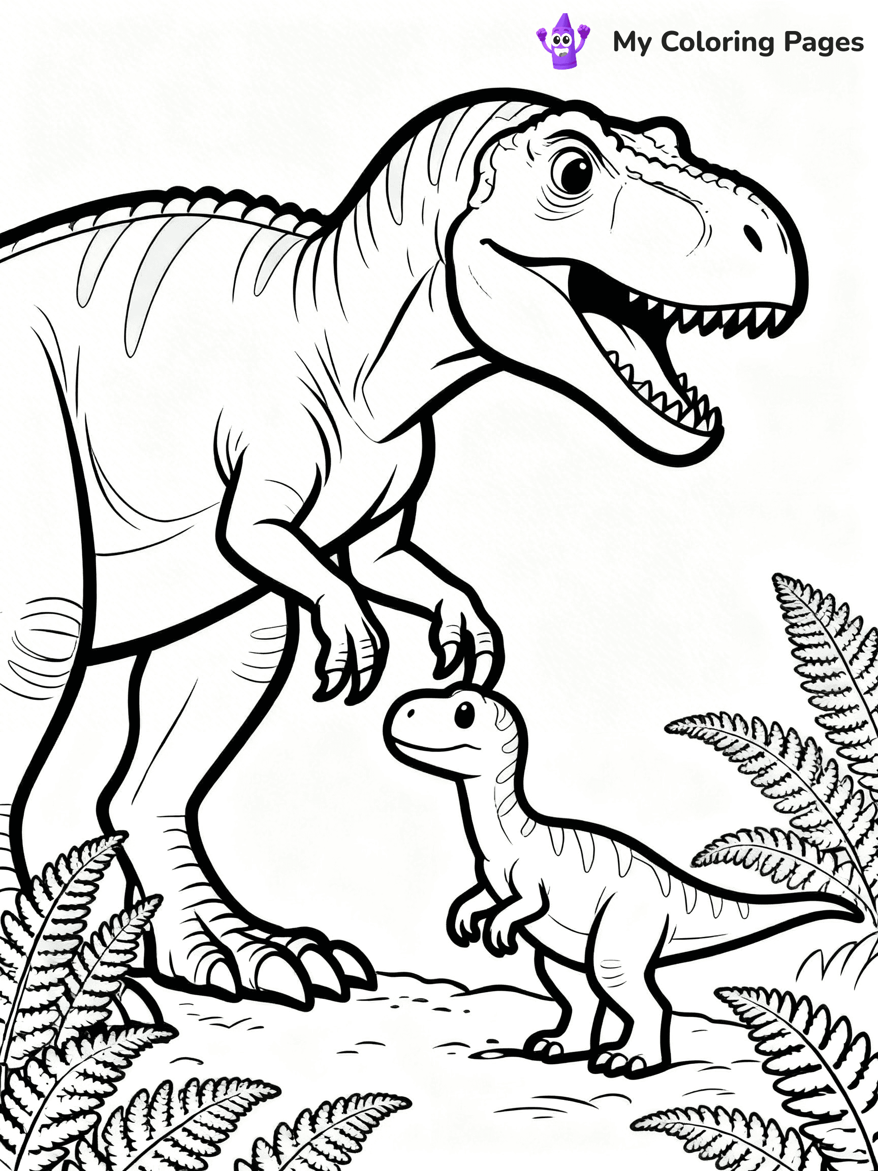 Allosaurus Coloring Pages - 13