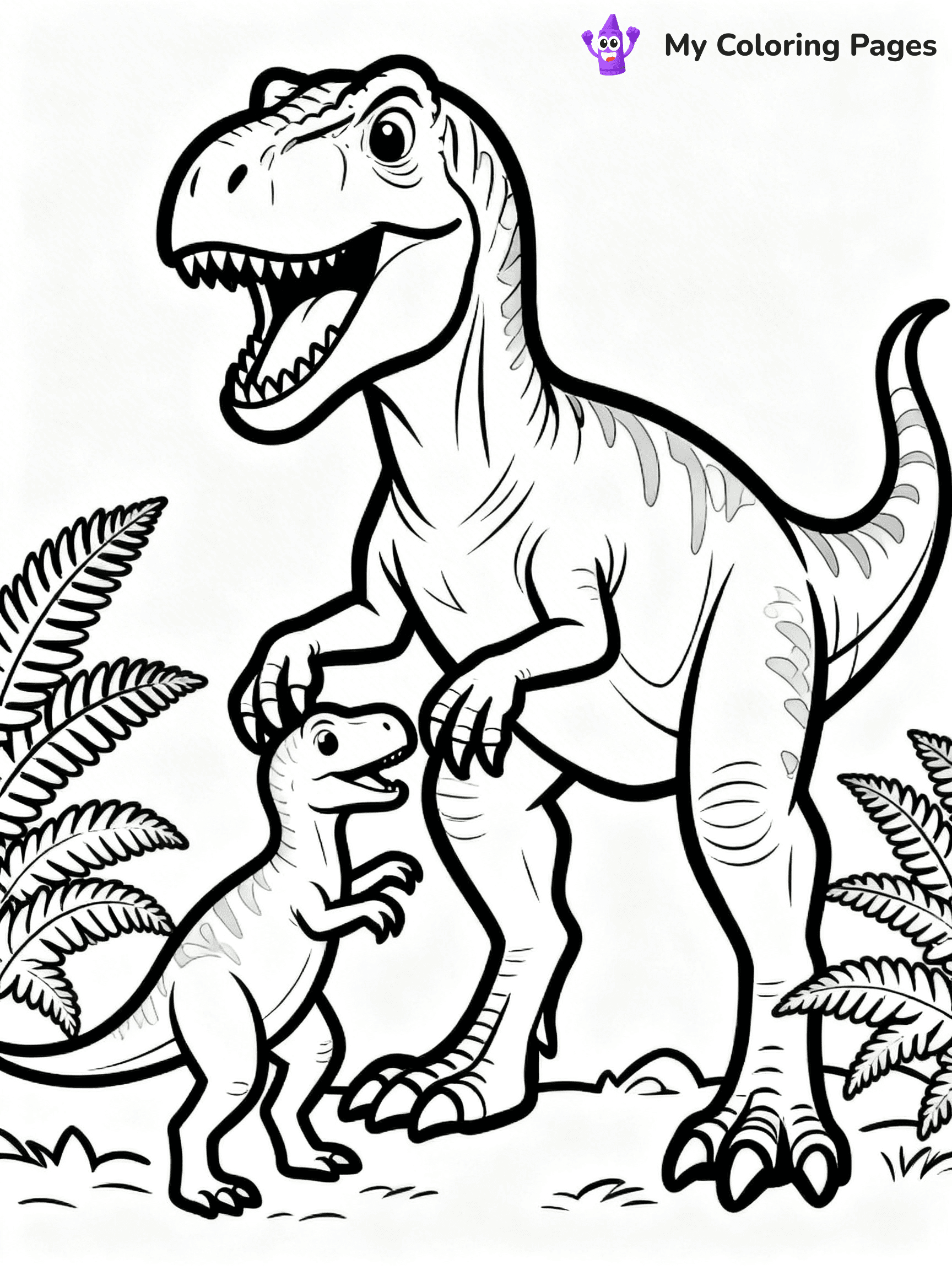Allosaurus Coloring Pages - 12