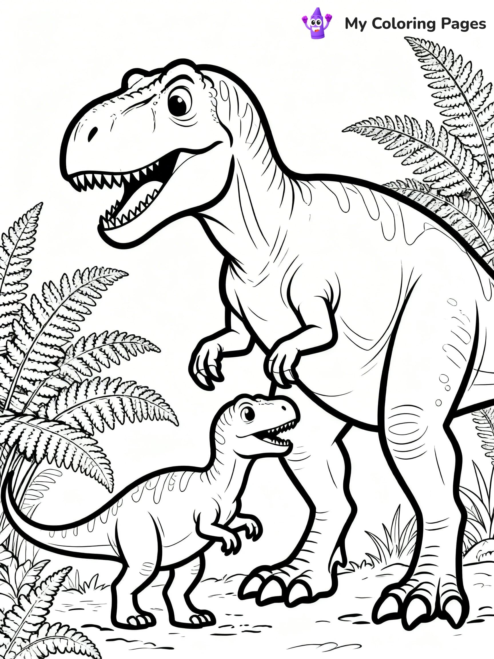 Allosaurus Coloring Pages - 11