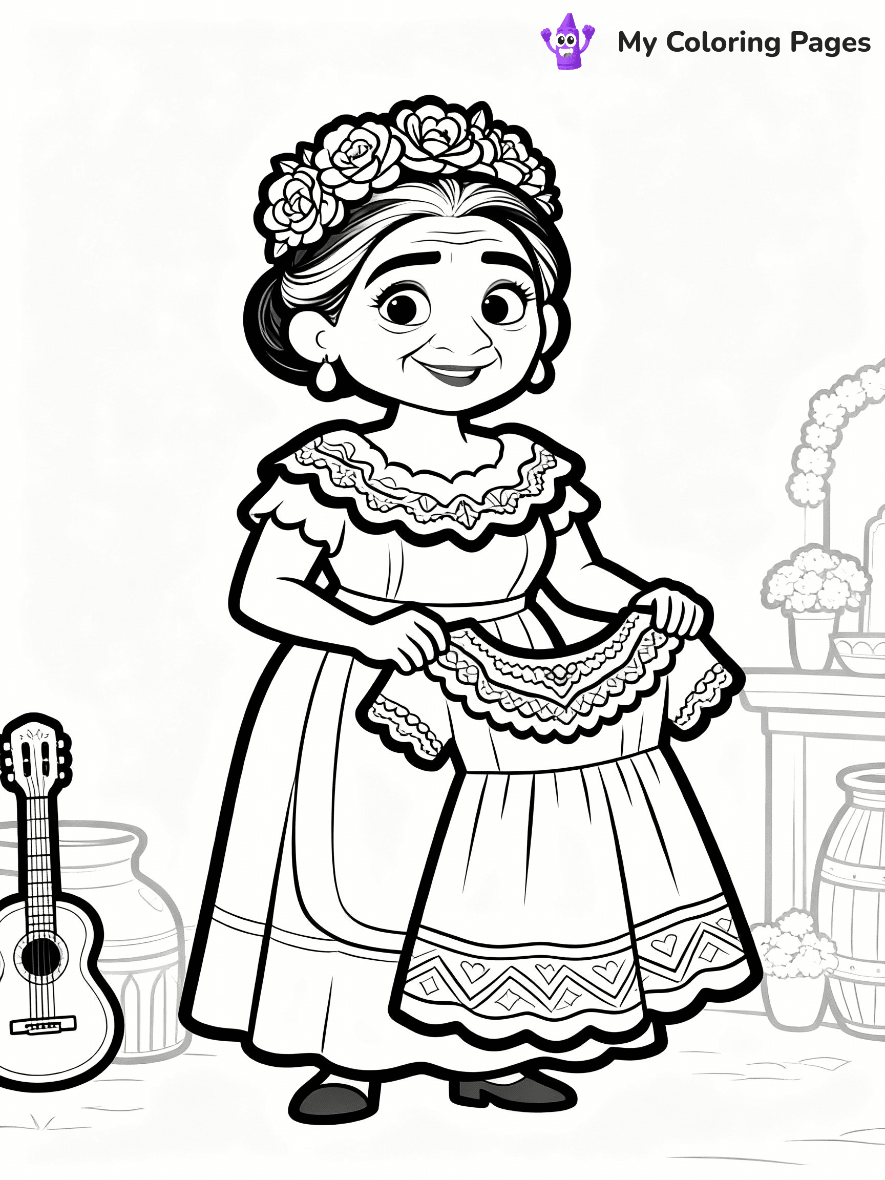 Coco Coloring Pages - 29