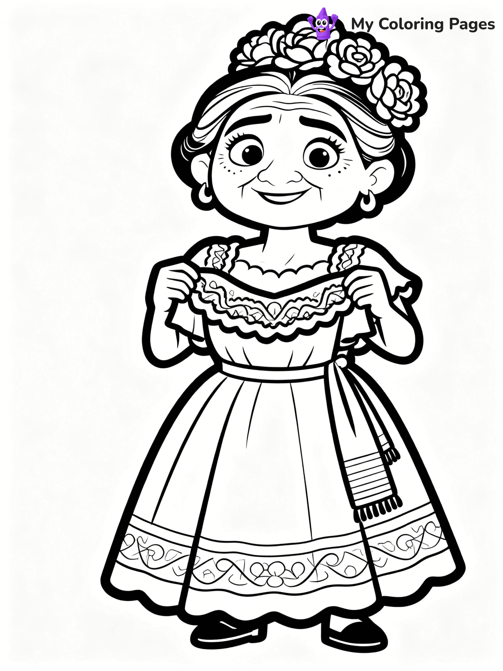 Coco Coloring Pages - 28