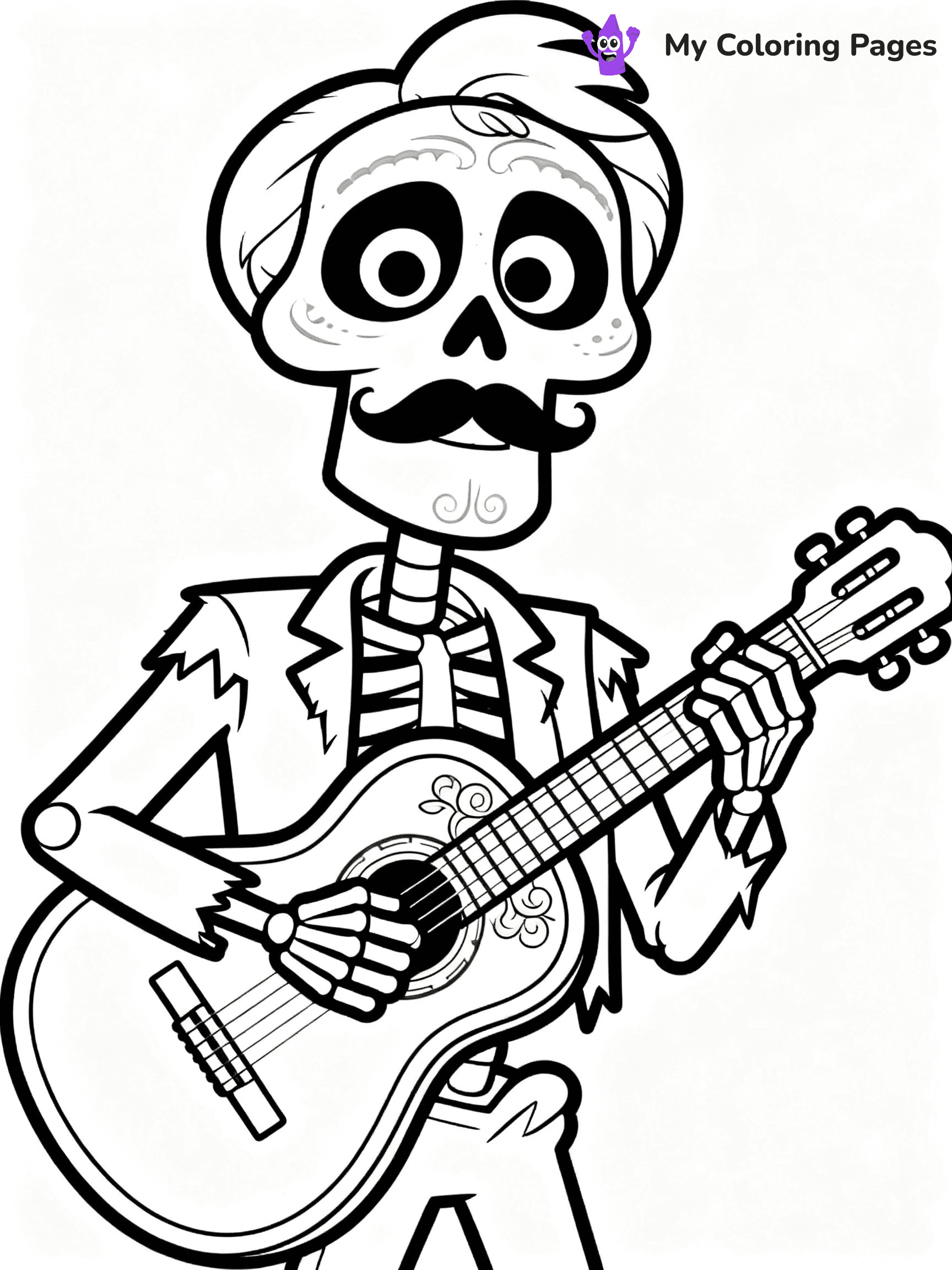 Coco Coloring Pages - 24