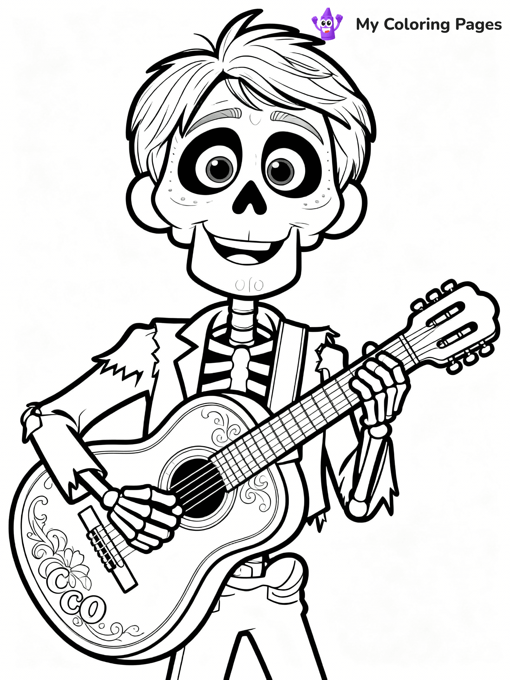 Coco Coloring Pages - 23
