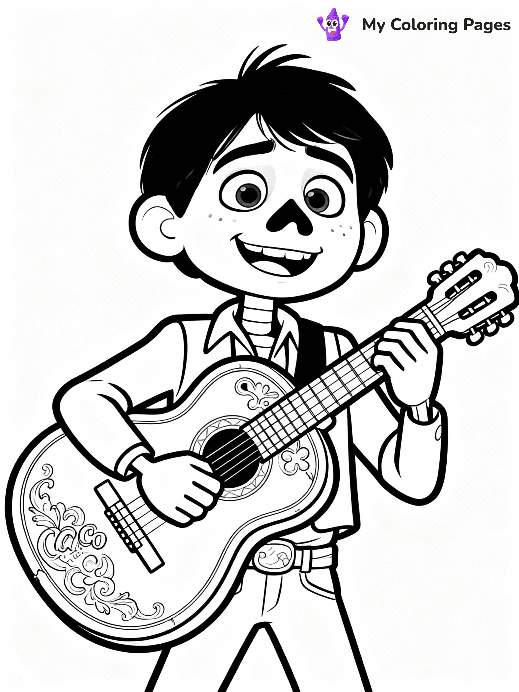 Coco Coloring Pages - 22