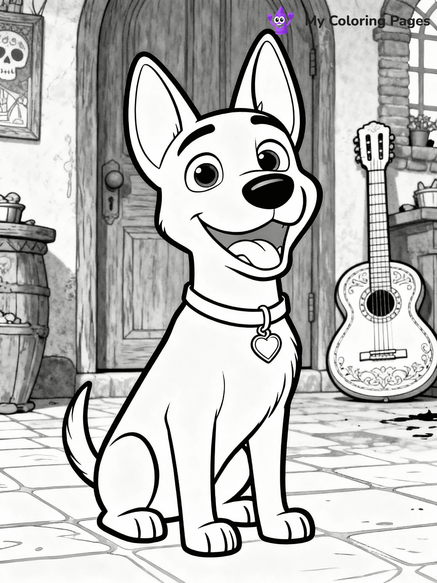 Coco Coloring Pages - 18