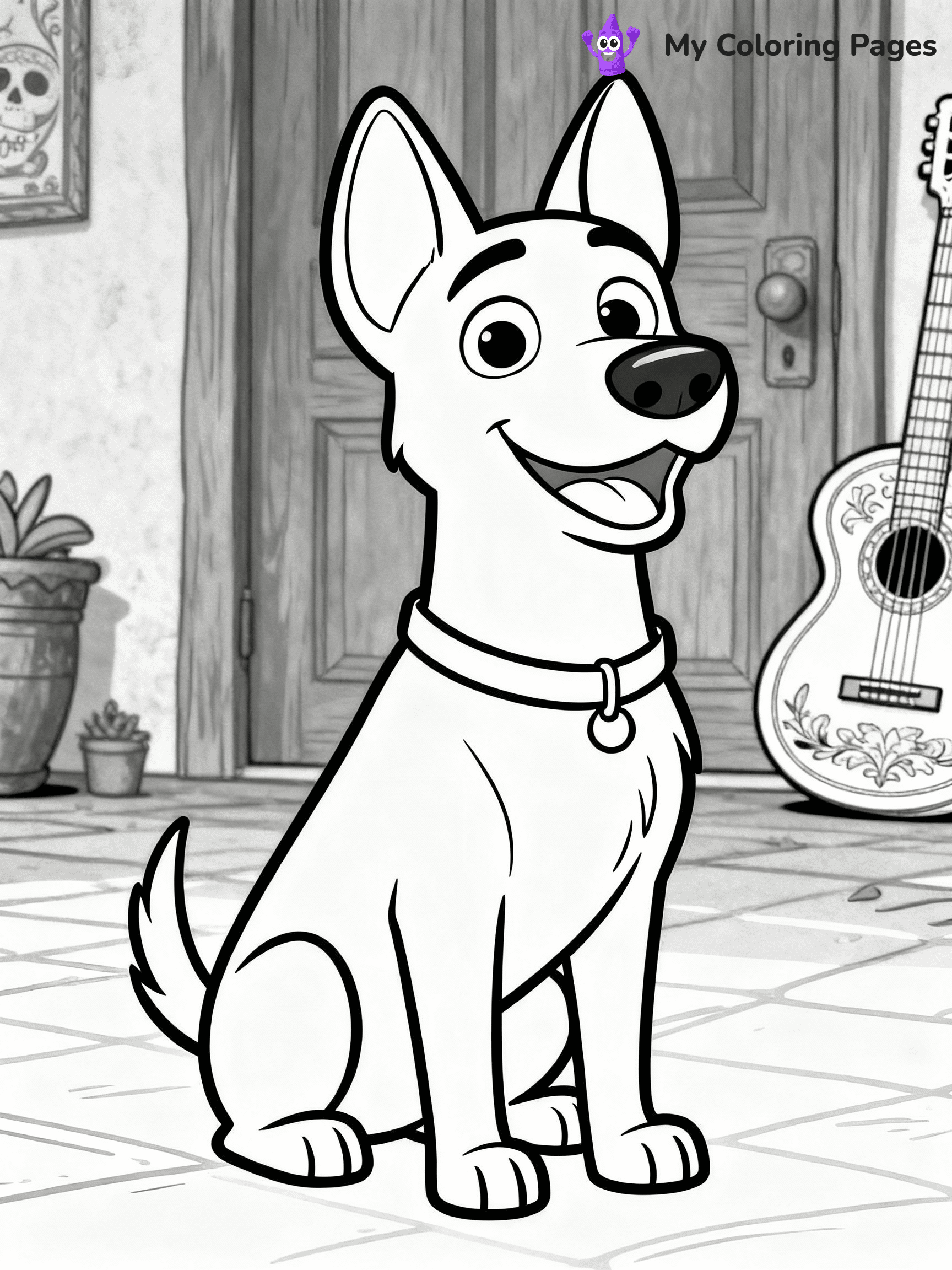 Coco Coloring Pages - 17