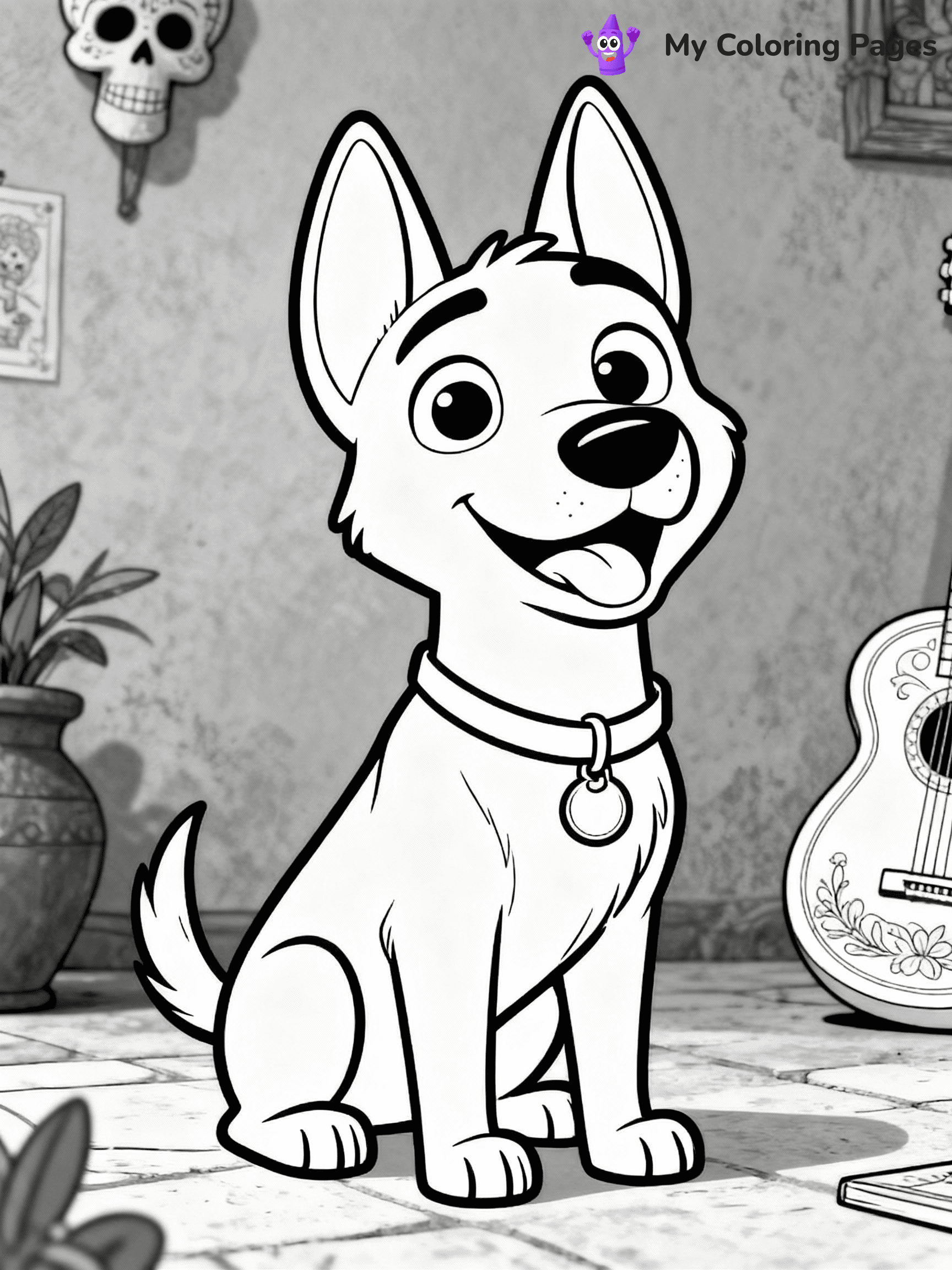 Coco Coloring Pages - 16