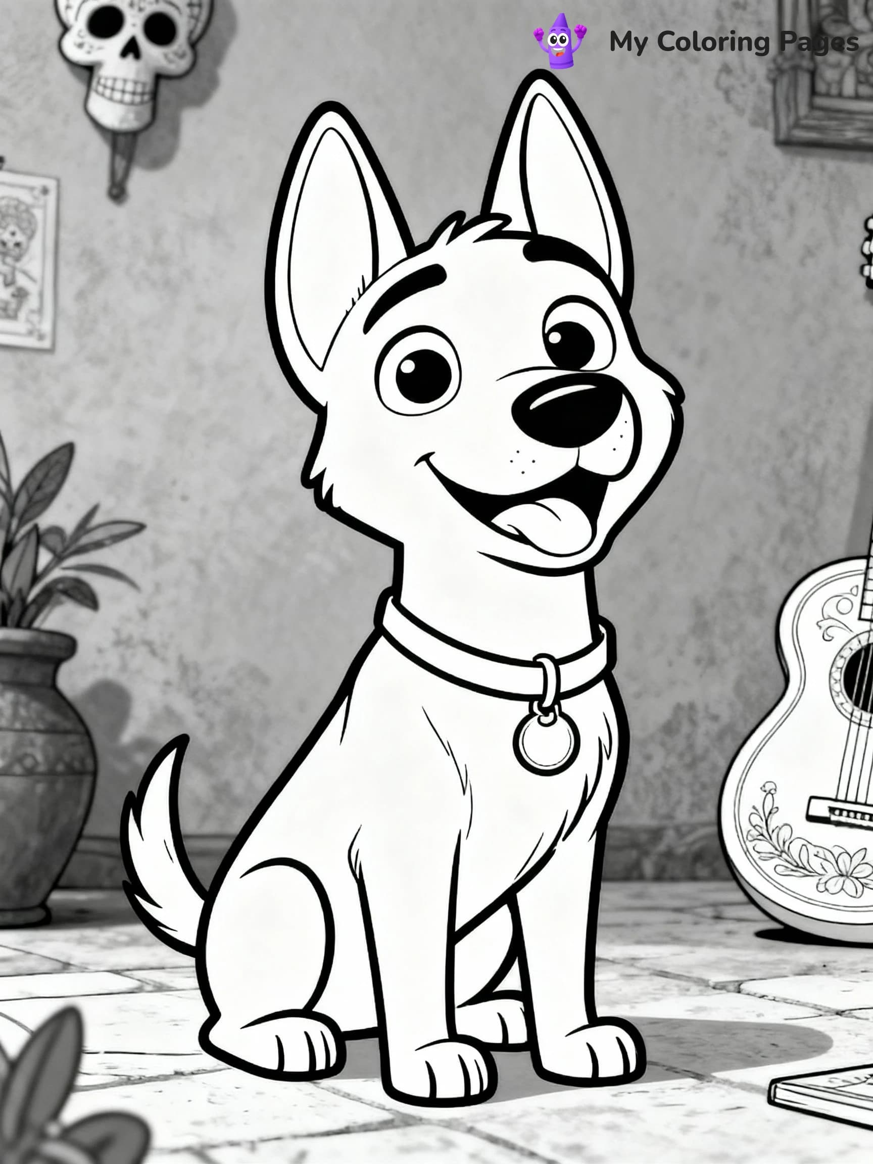 Coco Coloring Pages - 16