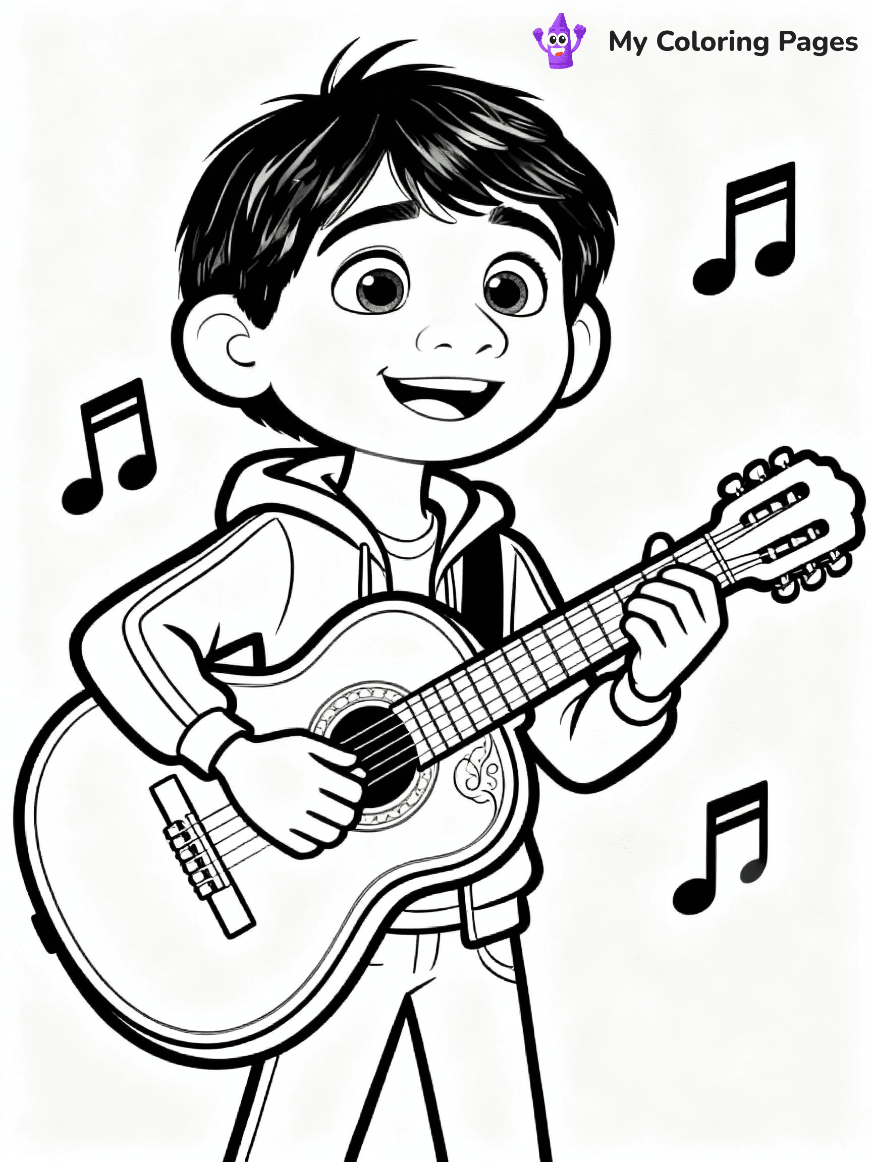 Coco Coloring Pages - 11
