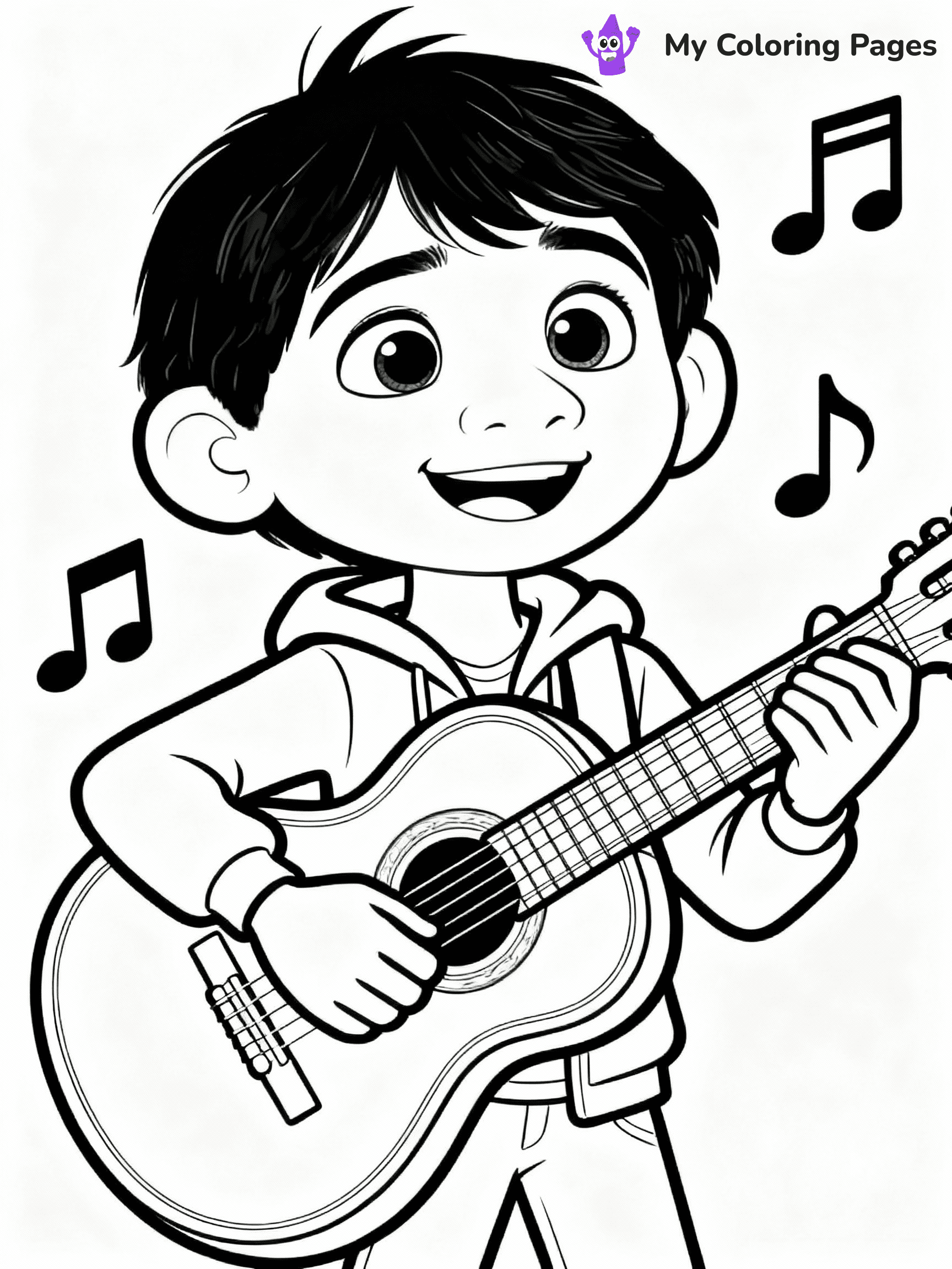 Coco Coloring Pages - 7