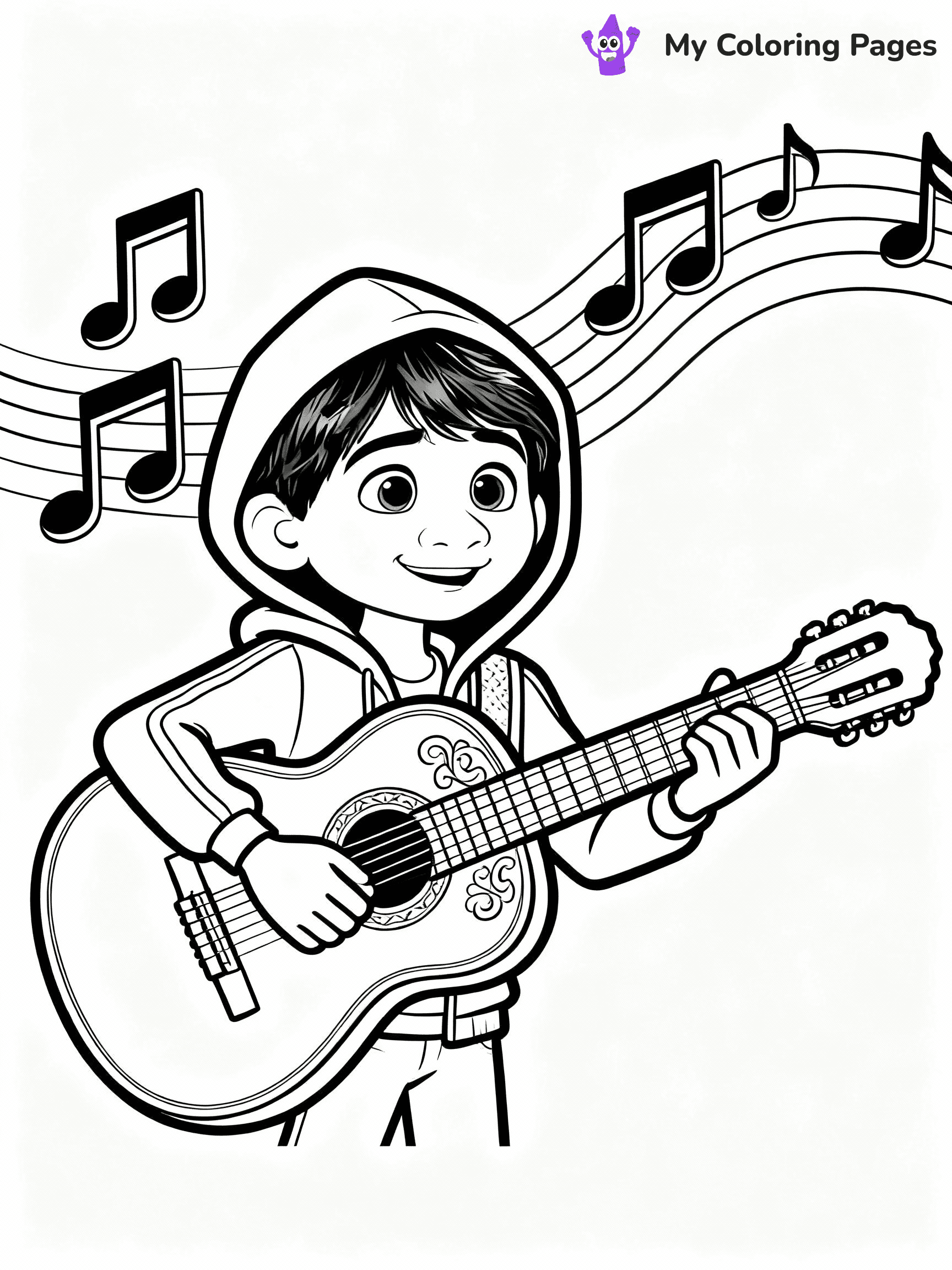 Coco Coloring Pages - 3