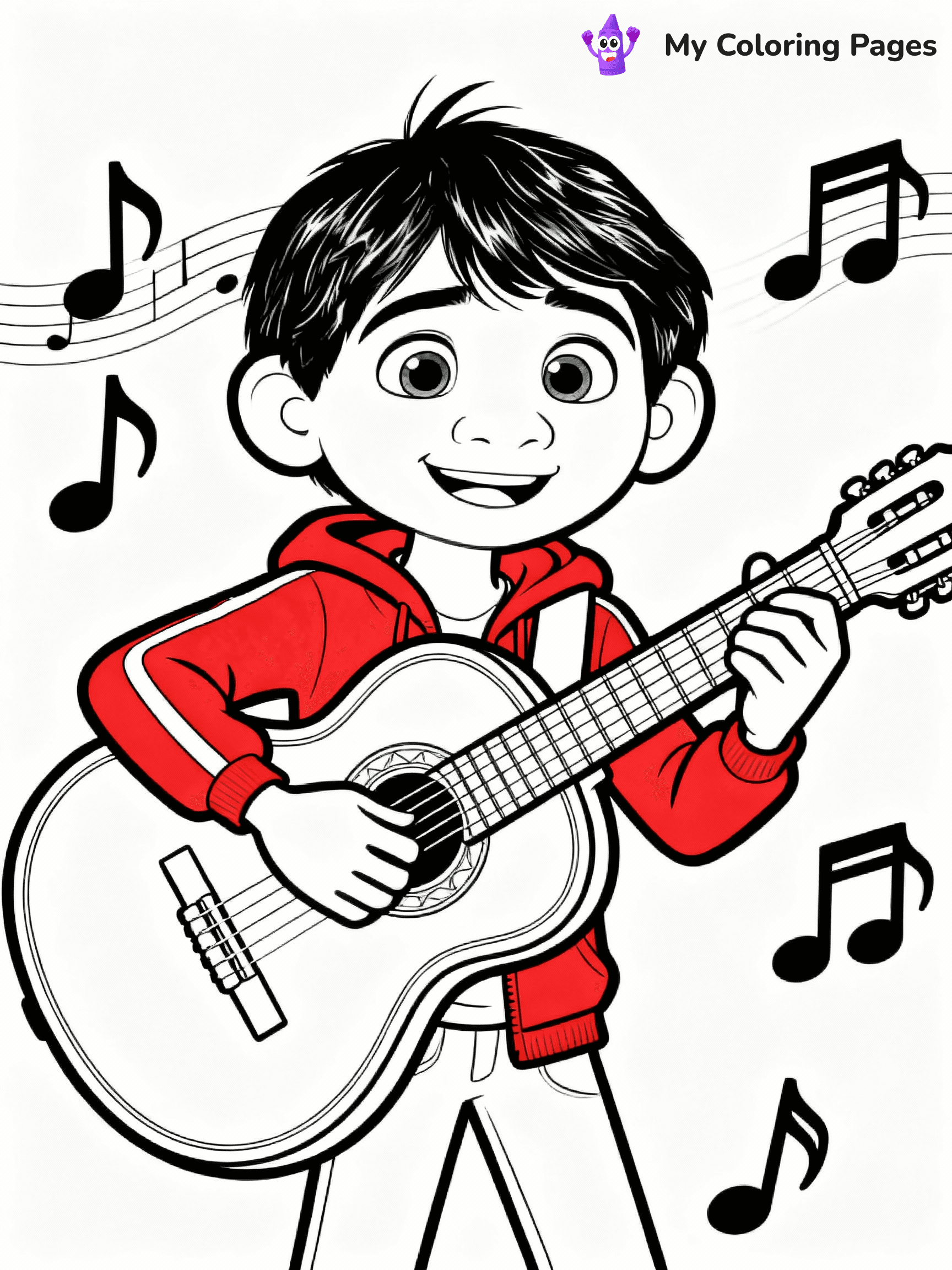 Coco Coloring Pages - 2