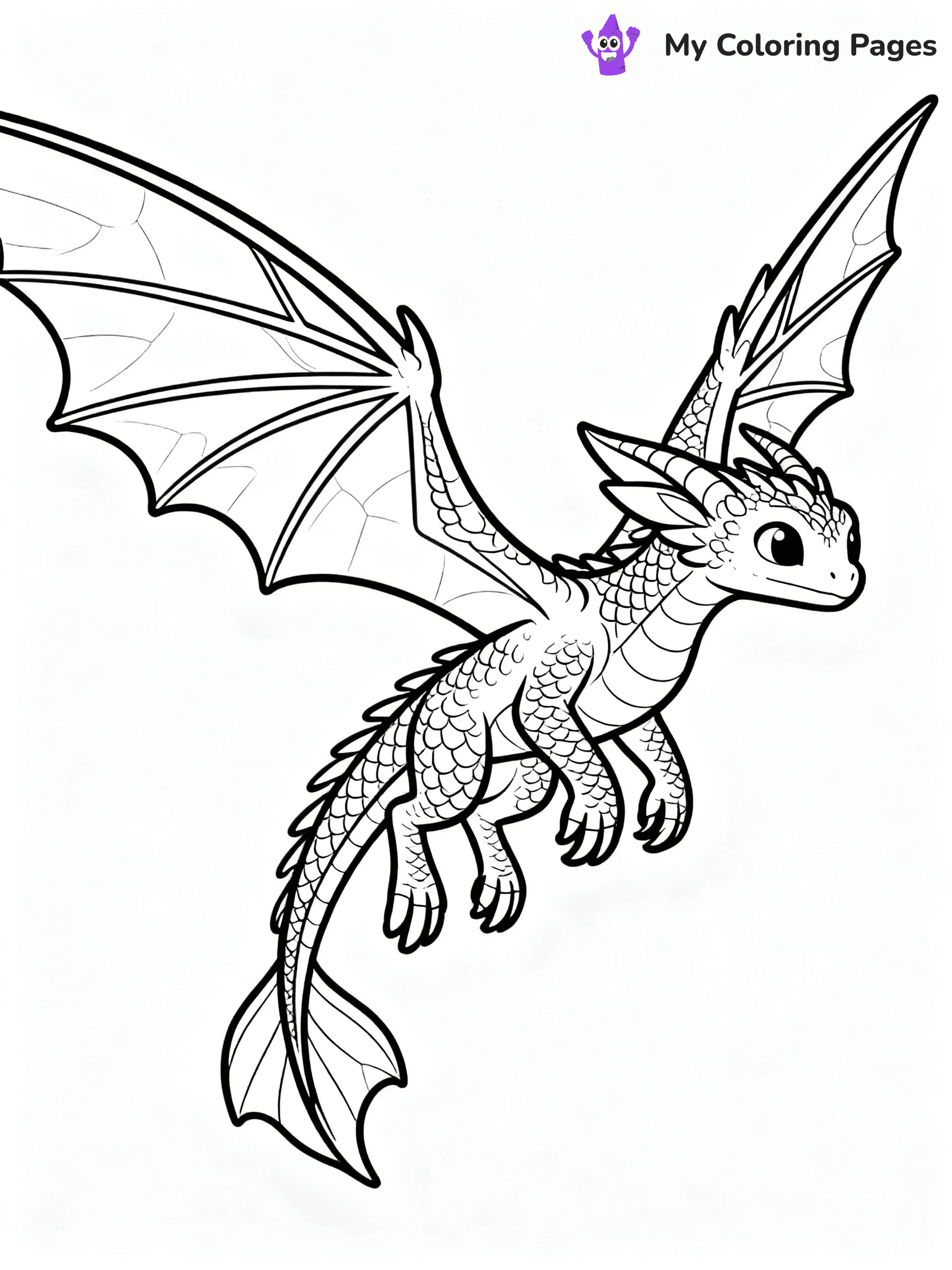 Hybrid Wings Of Fire Coloring Pages - 48