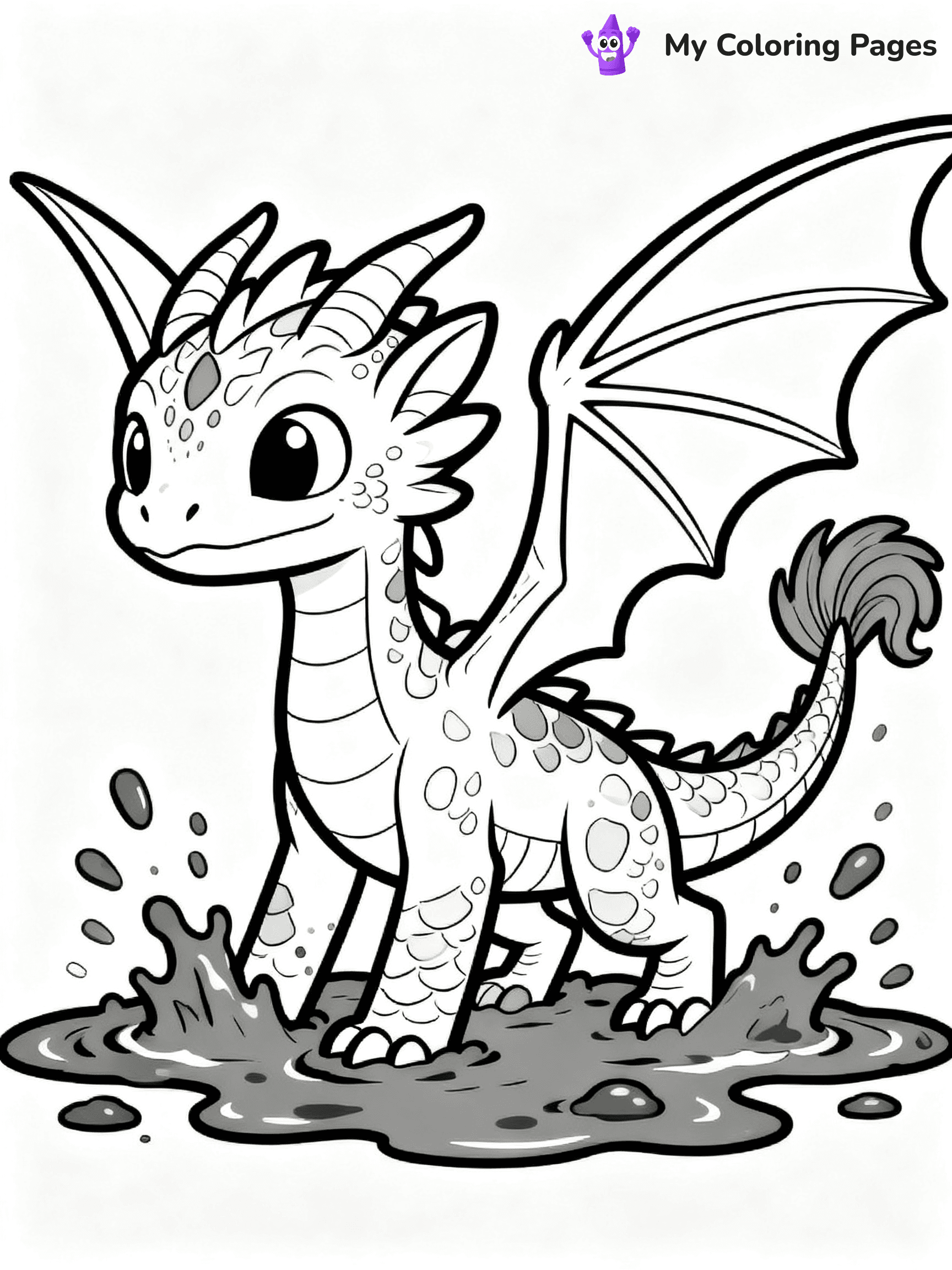 Hybrid Wings Of Fire Coloring Pages - 45