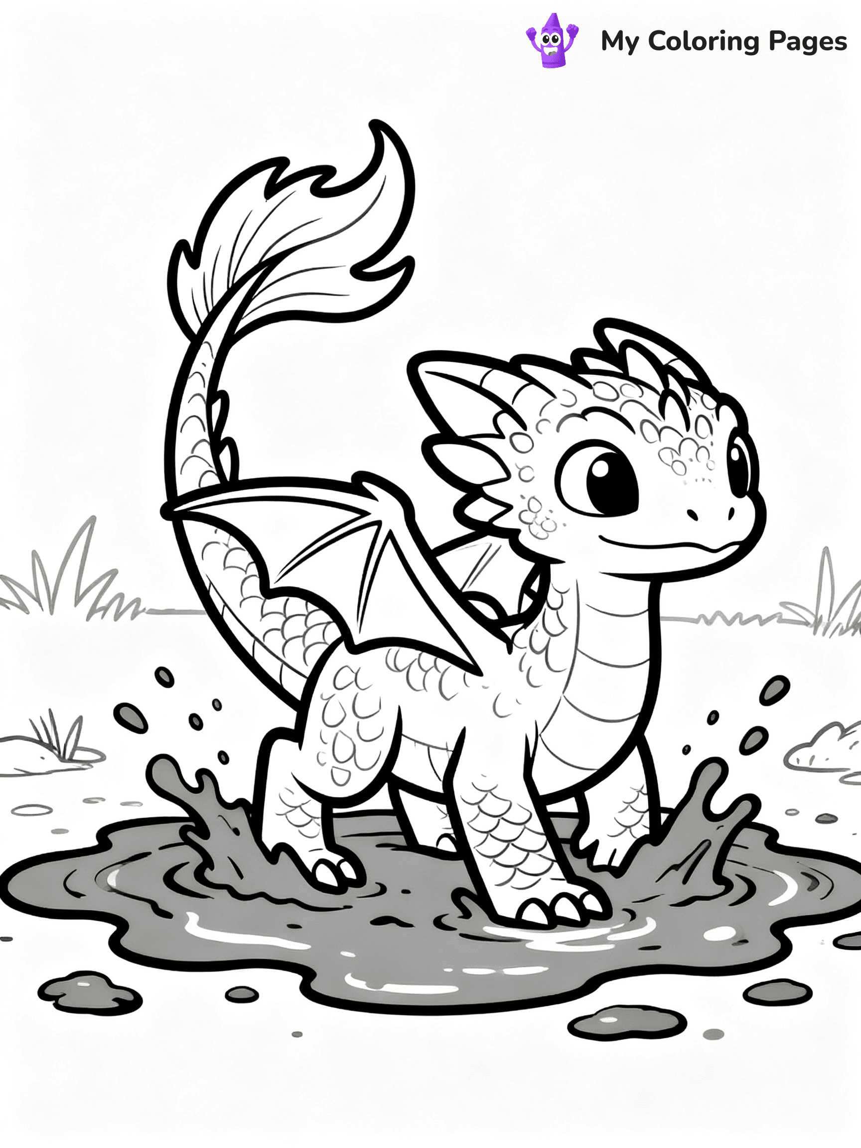 Hybrid Wings Of Fire Coloring Pages - 44