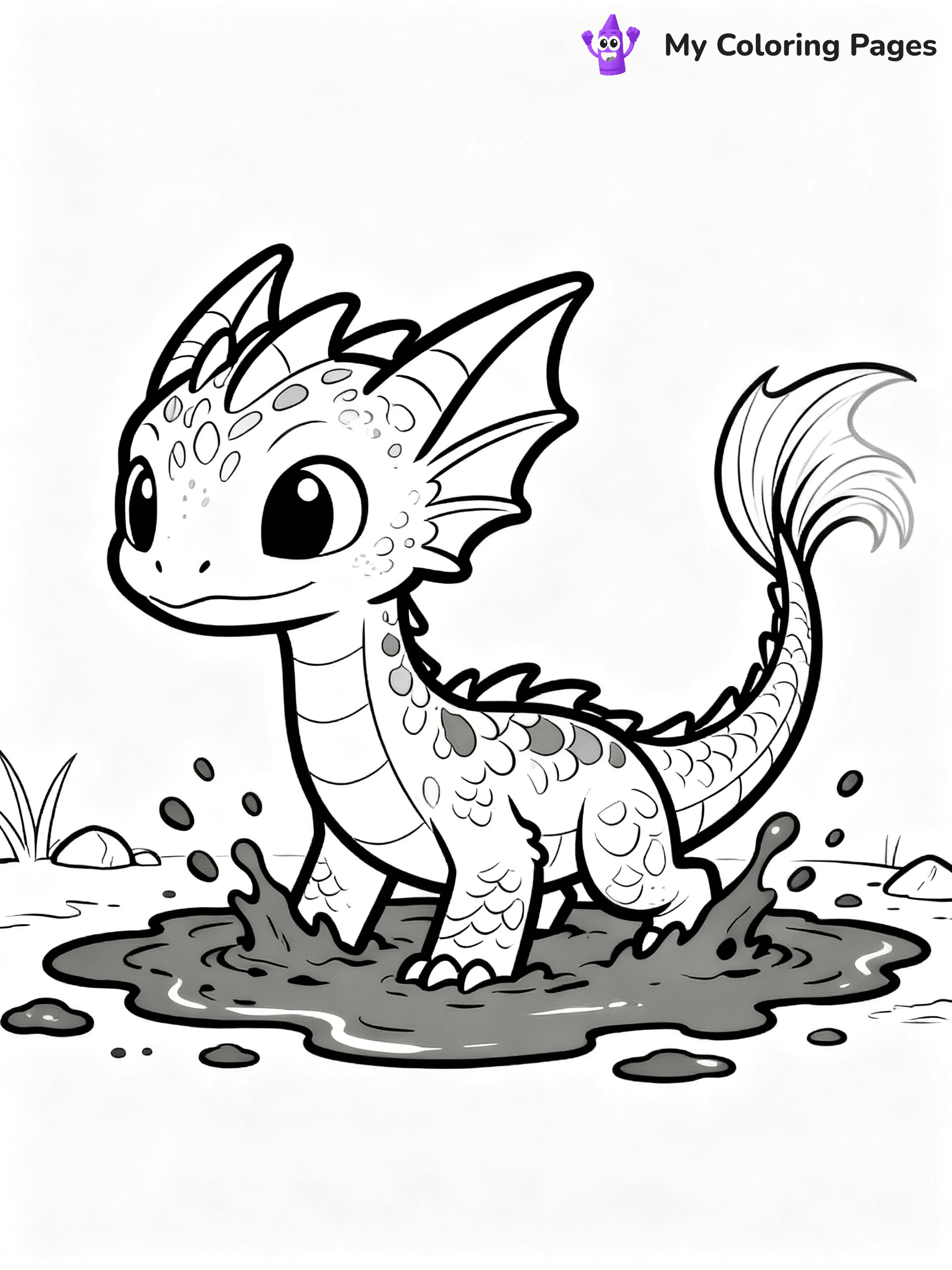 Hybrid Wings Of Fire Coloring Pages - 43