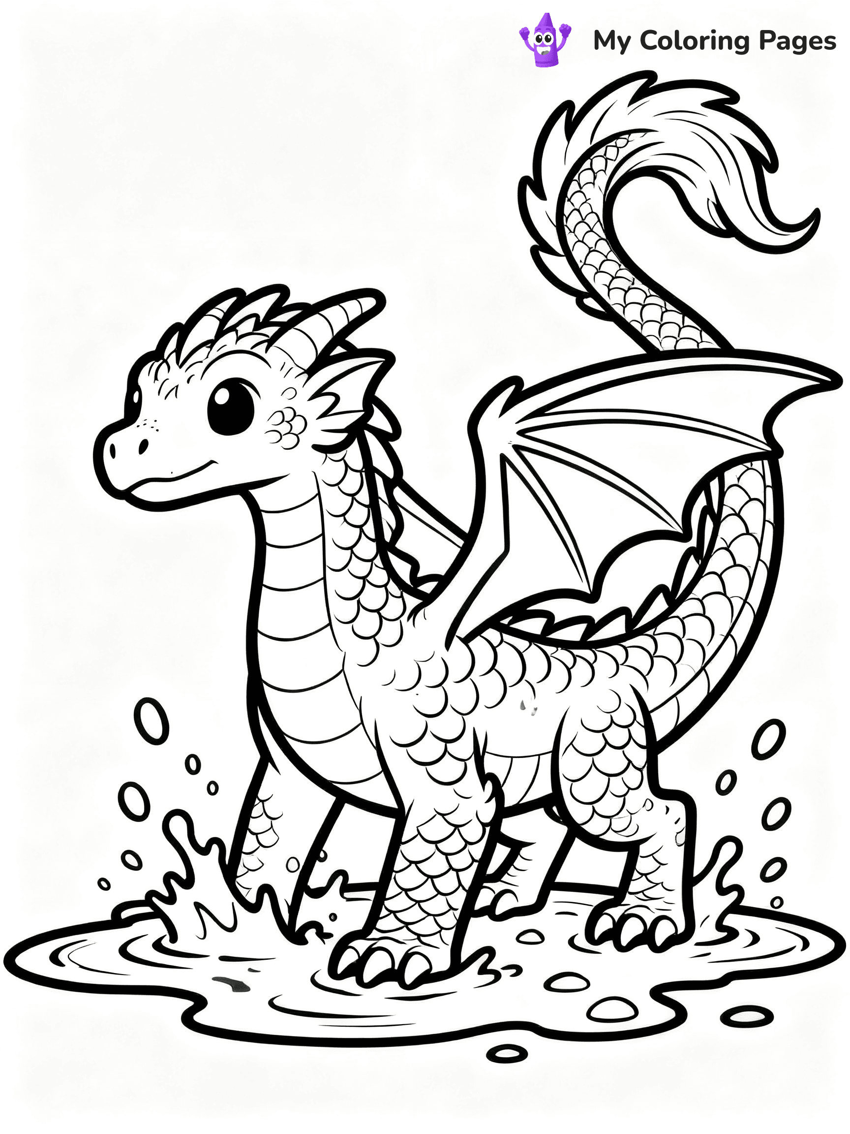 Hybrid Wings Of Fire Coloring Pages - 40