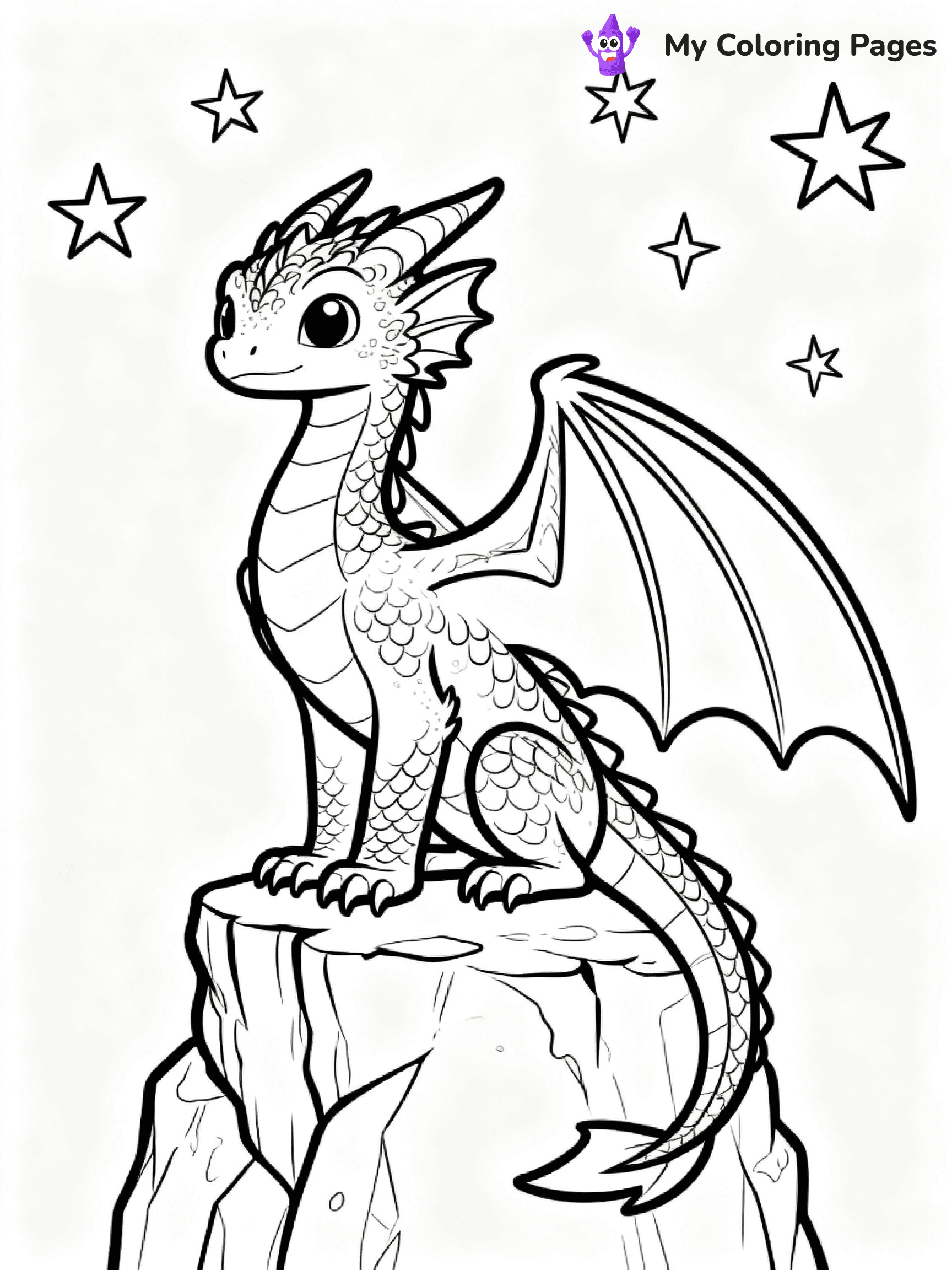 Hybrid Wings Of Fire Coloring Pages - 38