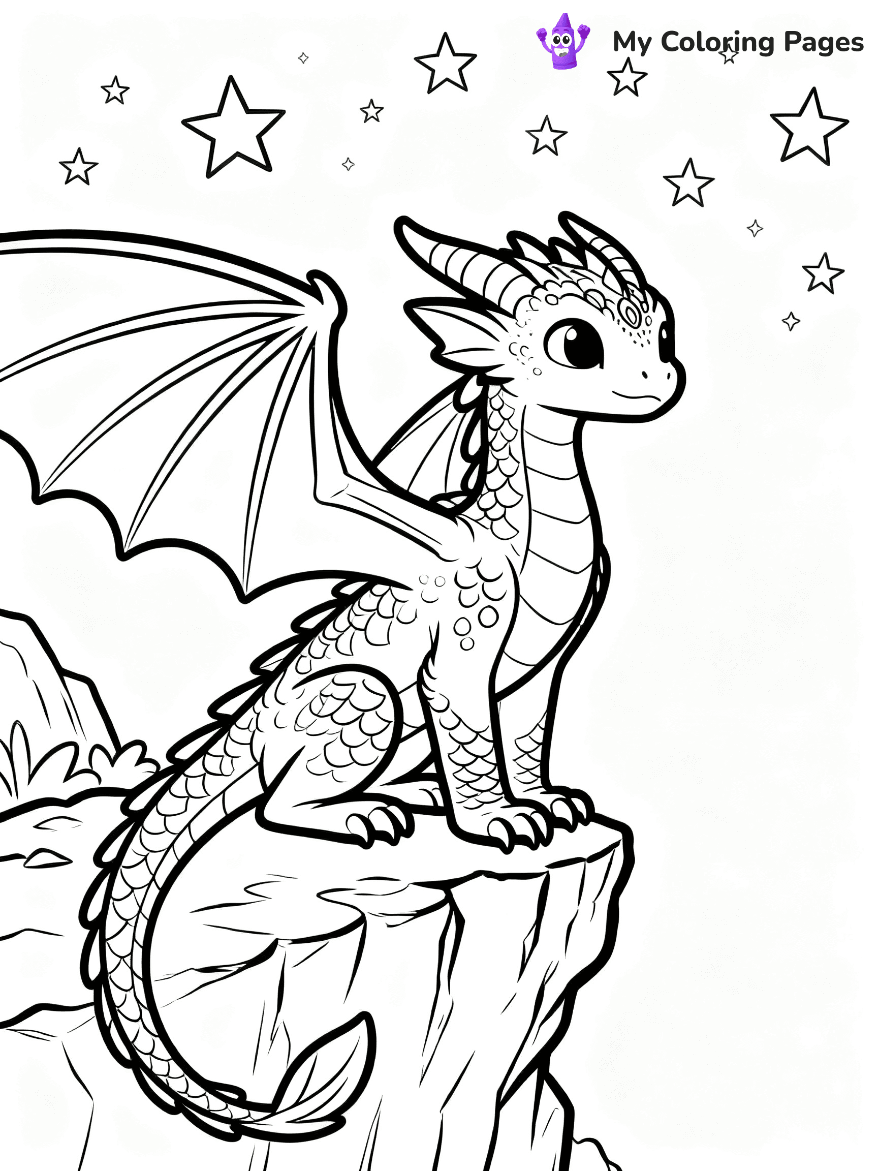 Hybrid Wings Of Fire Coloring Pages - 36