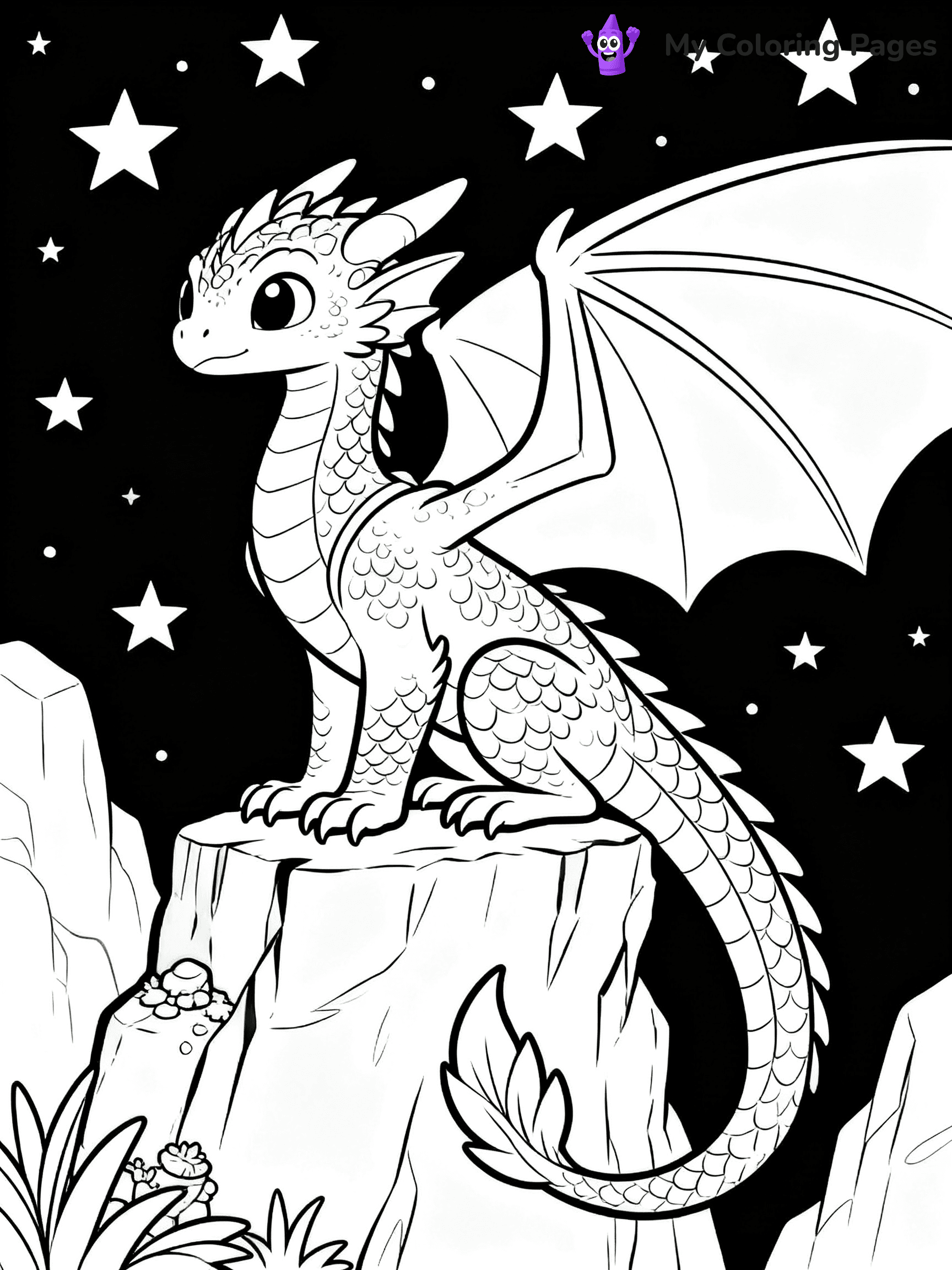 Hybrid Wings Of Fire Coloring Pages - 35