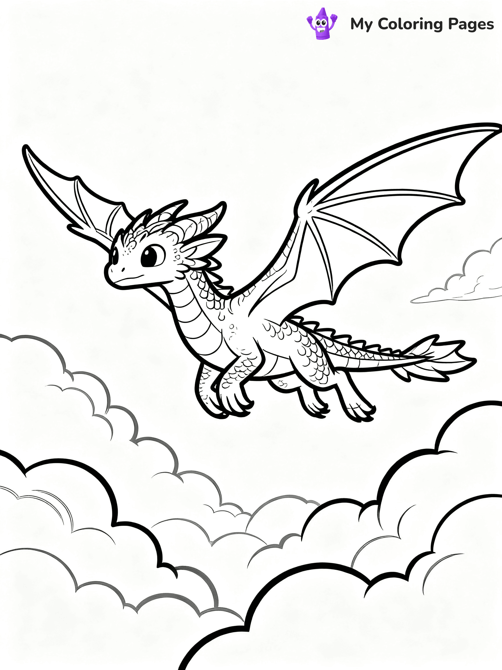 Hybrid Wings Of Fire Coloring Pages - 33