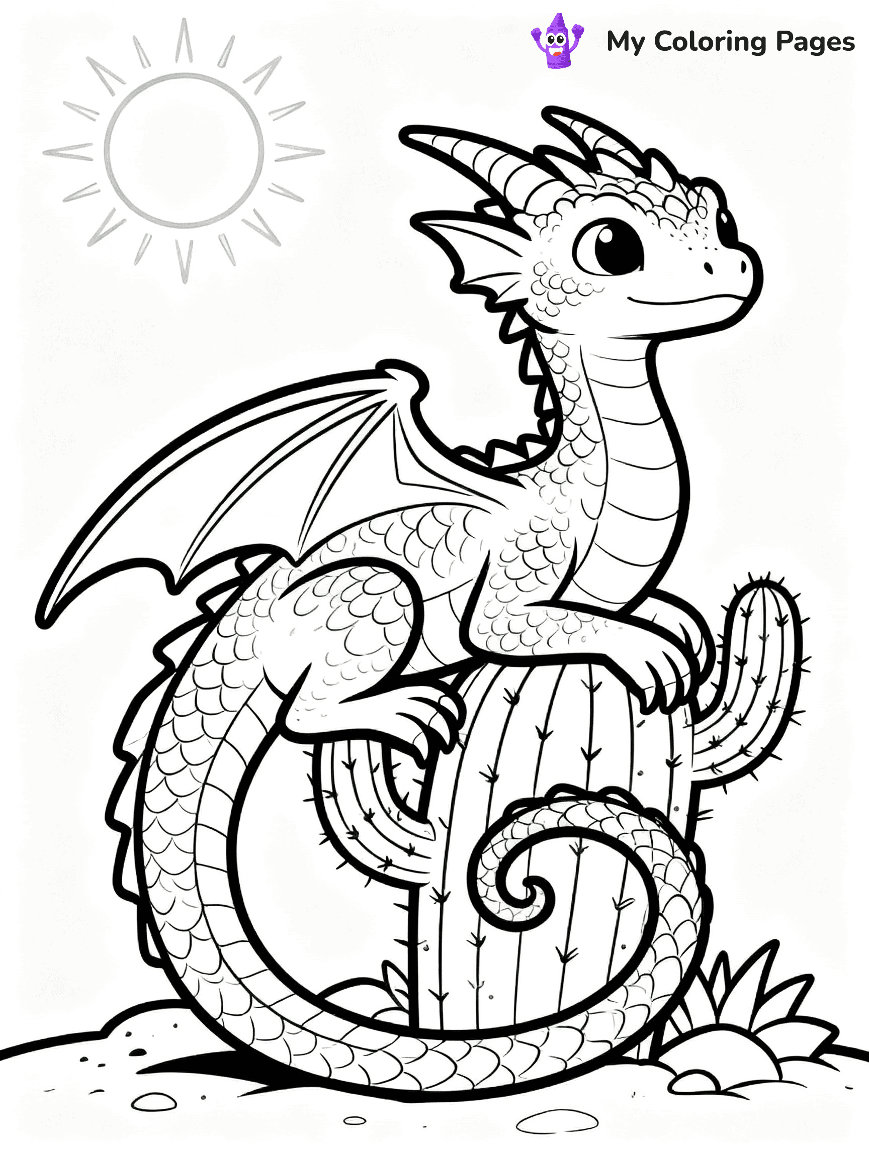 Hybrid Wings Of Fire Coloring Pages - 30