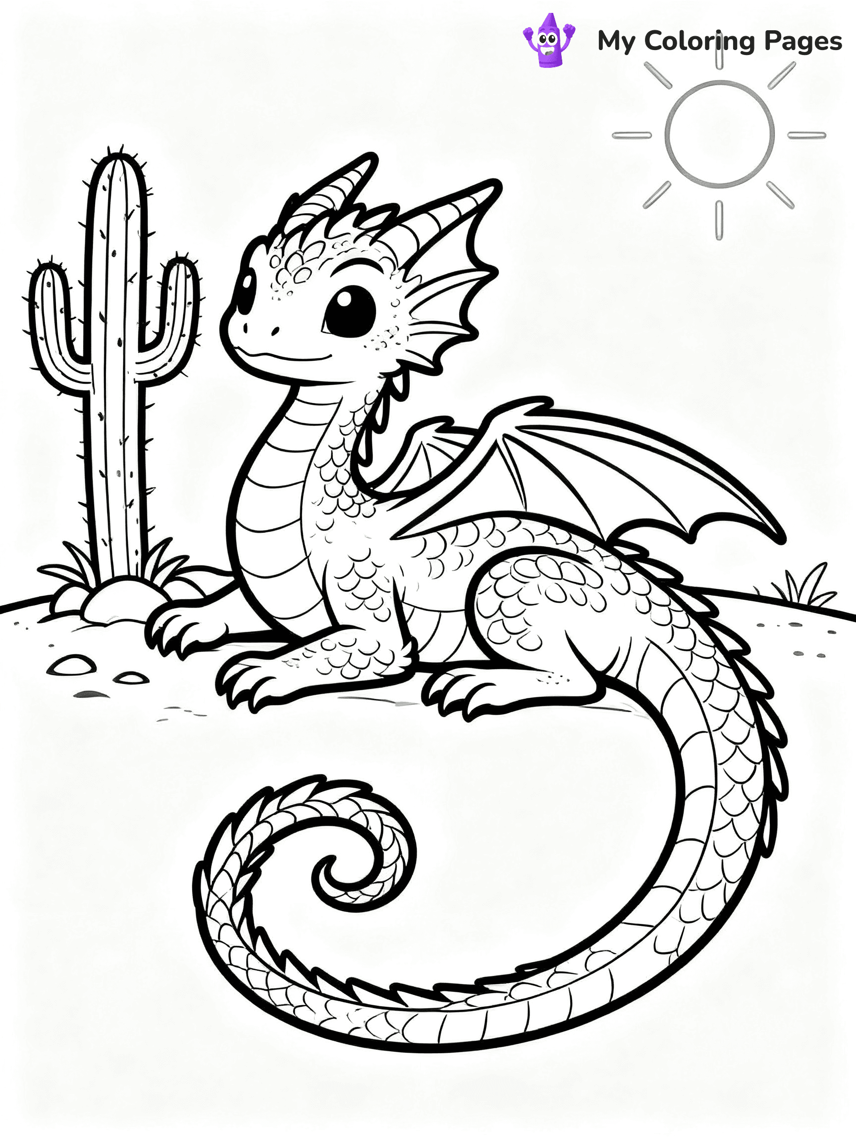 Hybrid Wings Of Fire Coloring Pages - 27