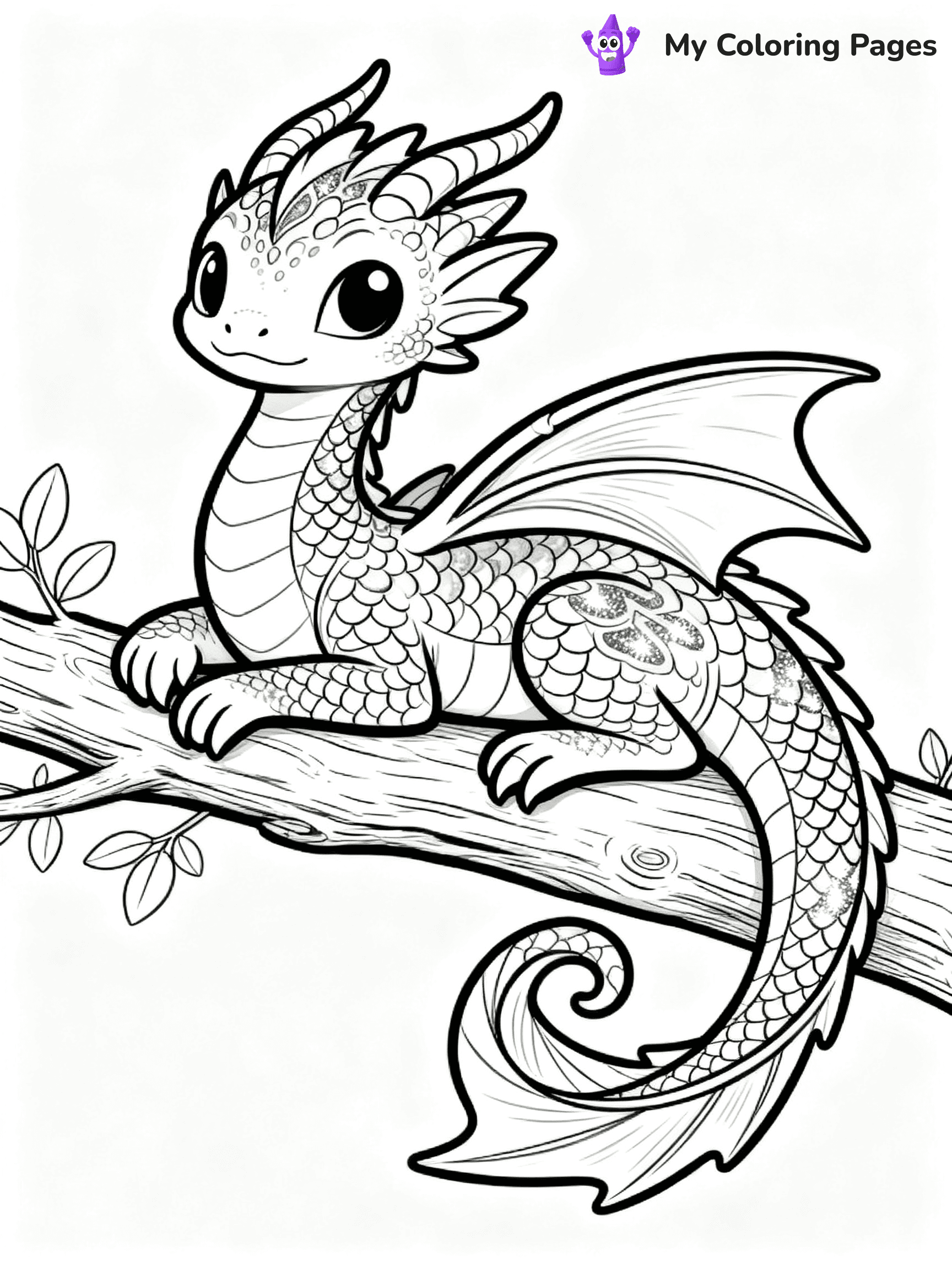Hybrid Wings Of Fire Coloring Pages - 25