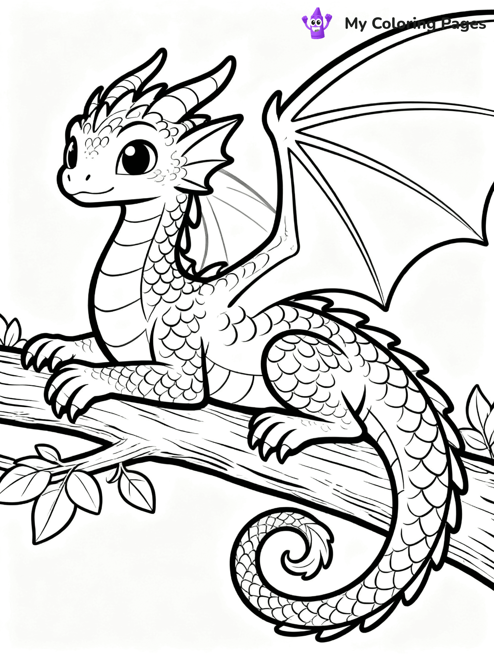Hybrid Wings Of Fire Coloring Pages - 23