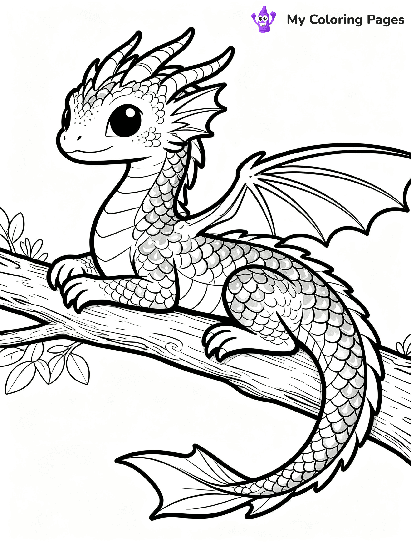 Hybrid Wings Of Fire Coloring Pages - 22