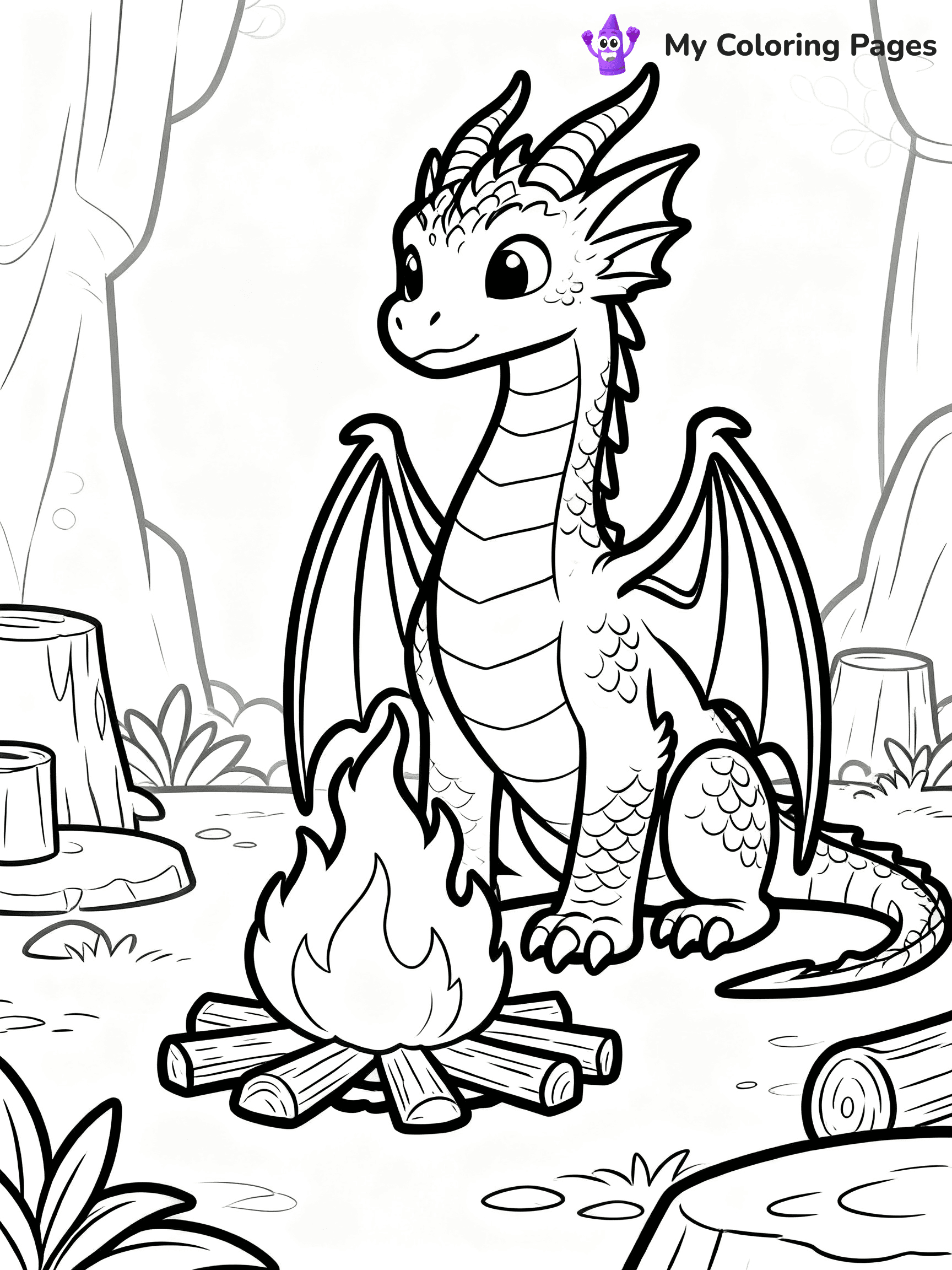 Hybrid Wings Of Fire Coloring Pages - 19