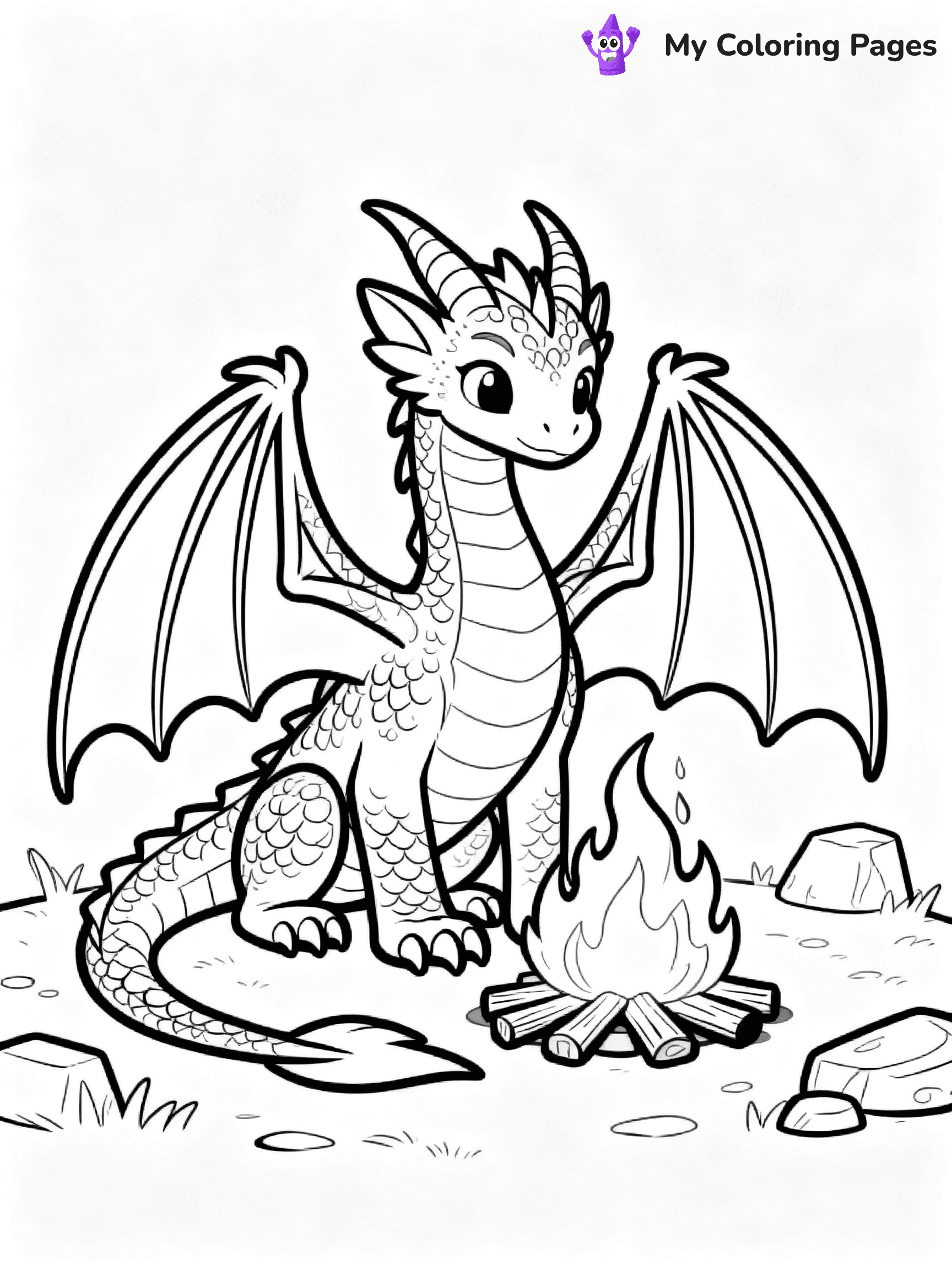 Hybrid Wings Of Fire Coloring Pages - 16