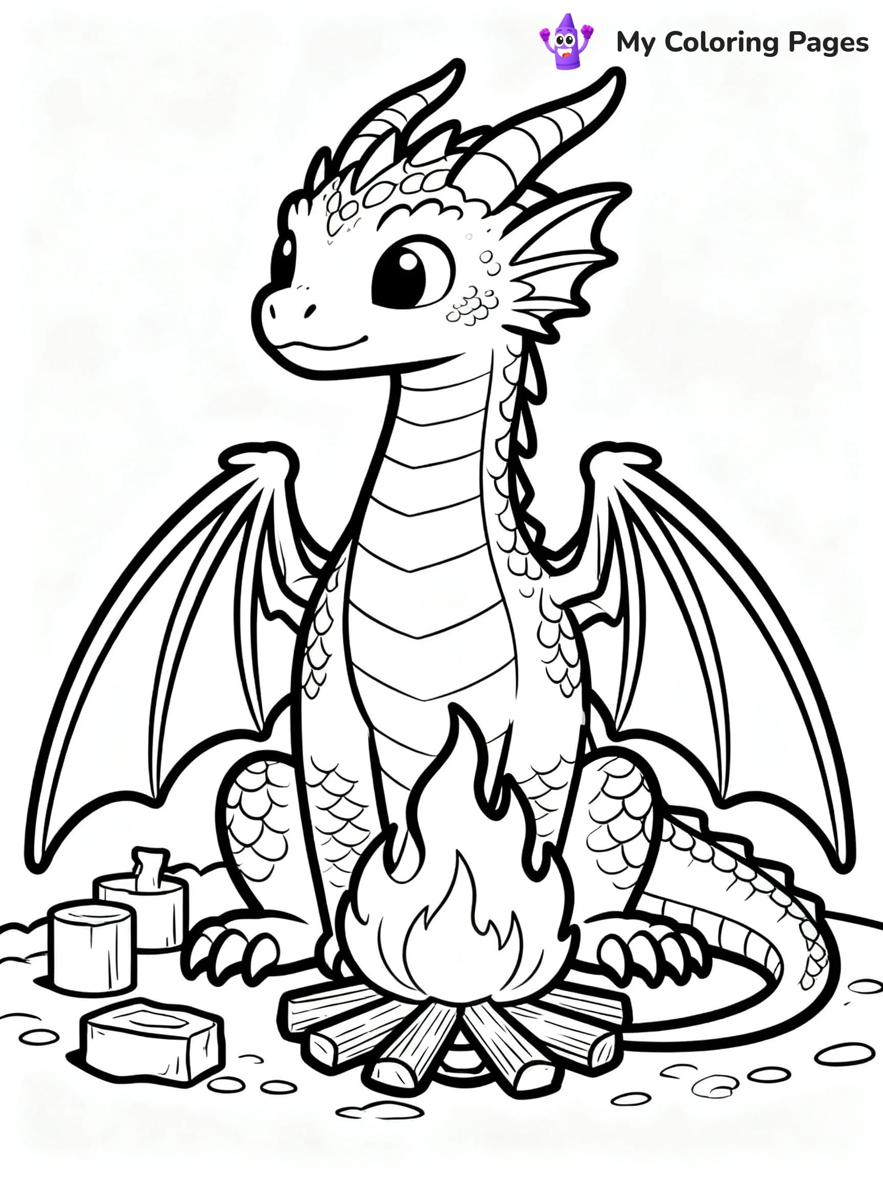 Hybrid Wings Of Fire Coloring Pages - 15